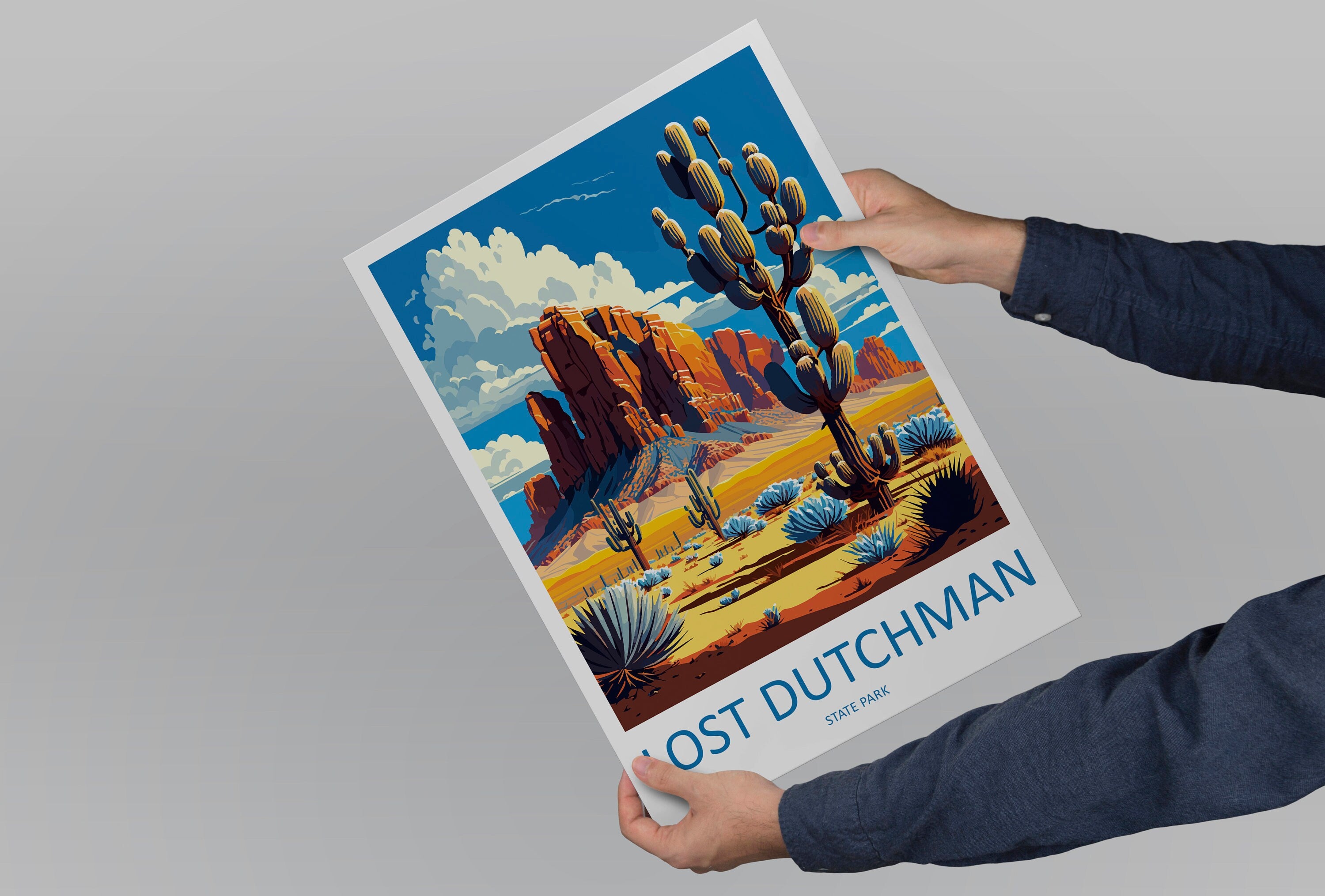 Lost Dutchman State Park Travel Print