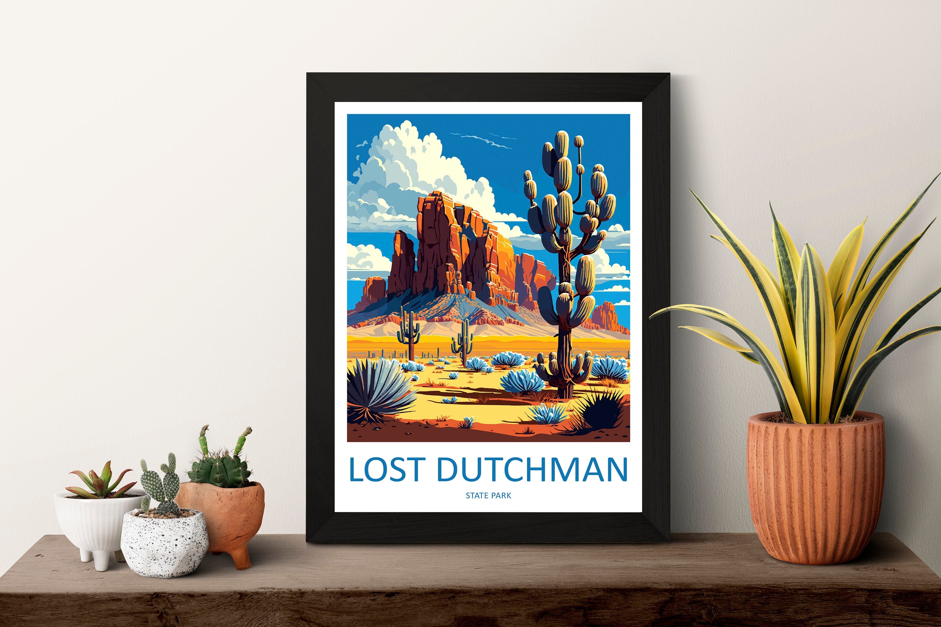 Lost Dutchman State Park Travel Print