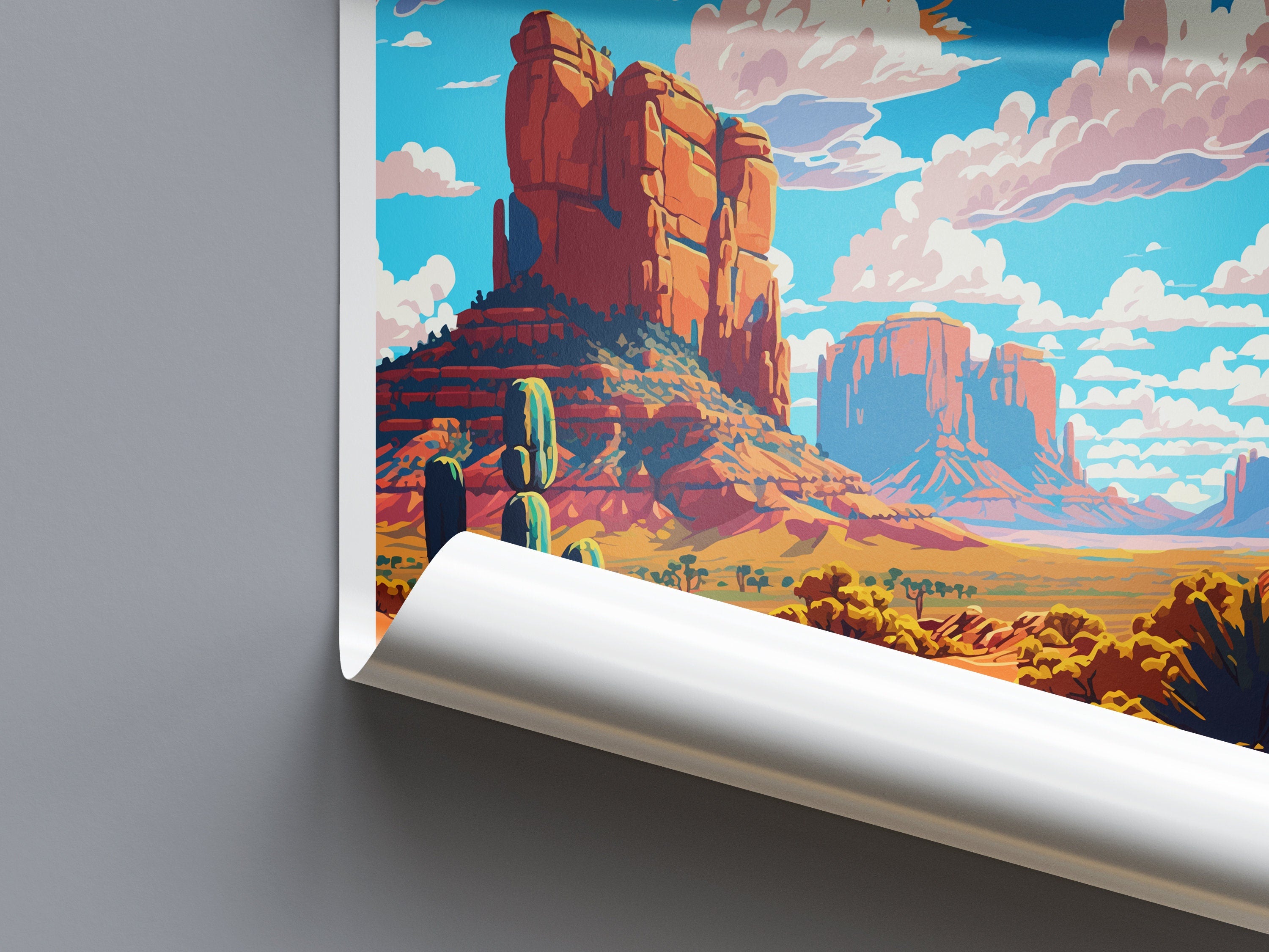 Mesa Travel Print