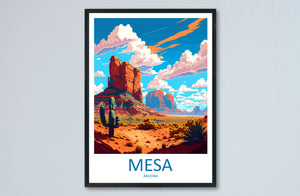 Mesa Travel Print