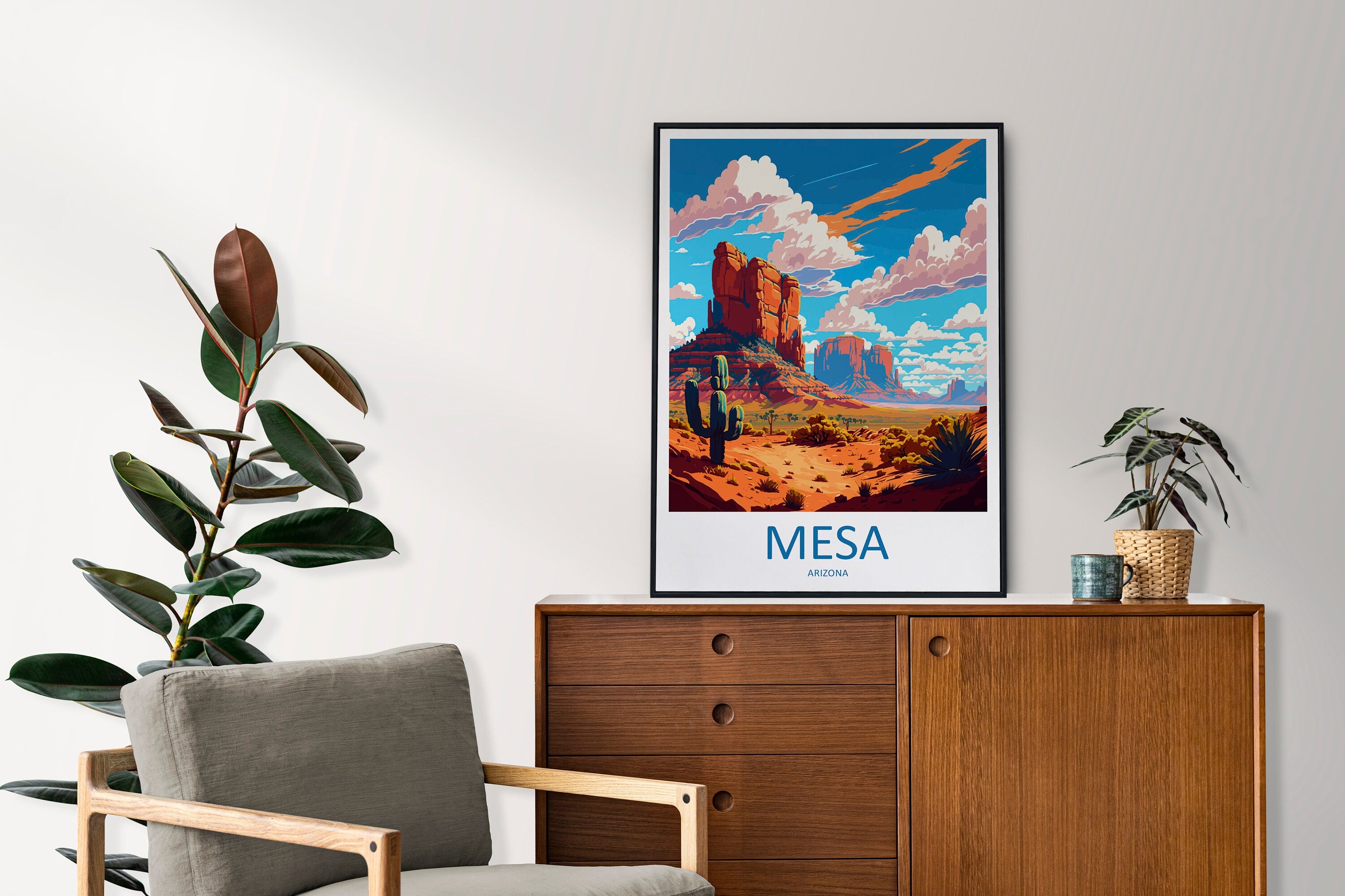 Mesa Travel Print