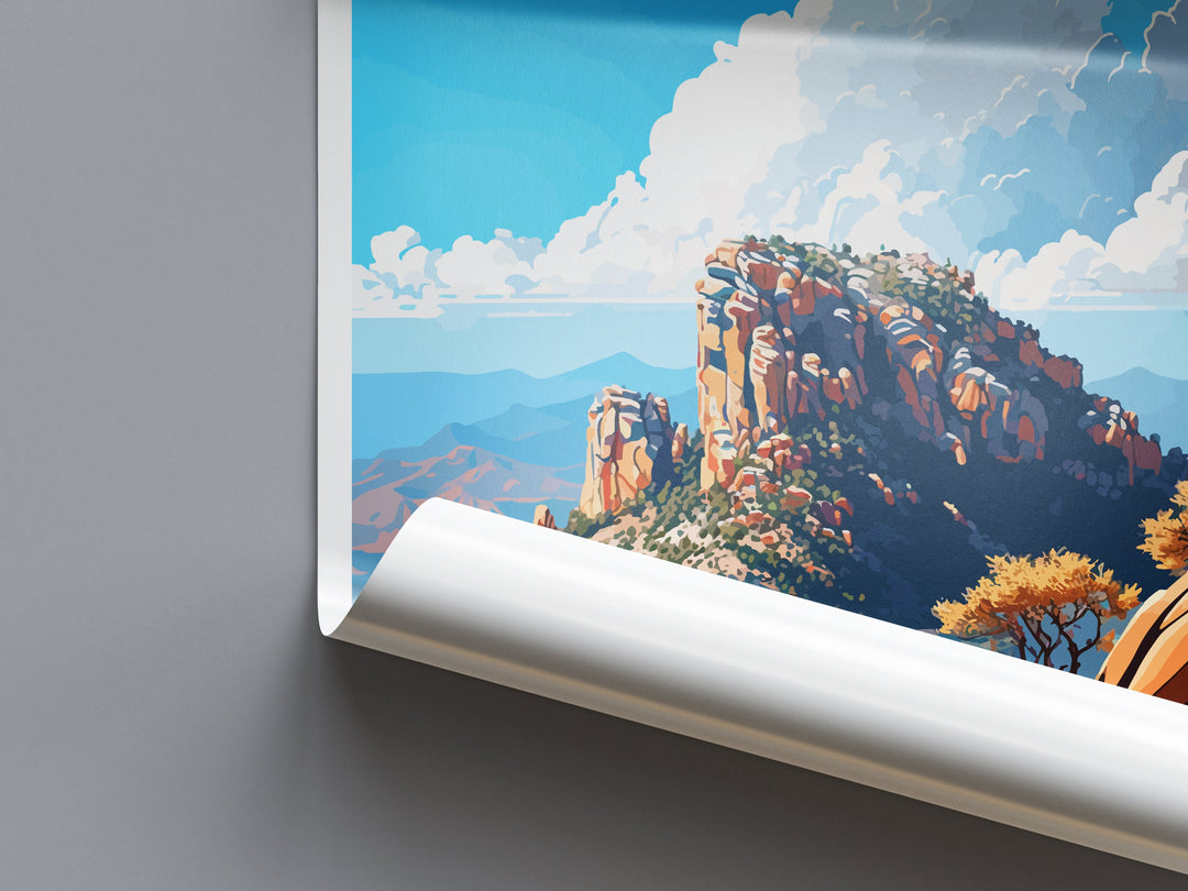 Mount Lemmon Travel Print Wall Art Mount Lemmon Wall Hanging Home Décor Mount Lemmon Gift Art Lovers Arizona Art Lover Gift Arizona Travel