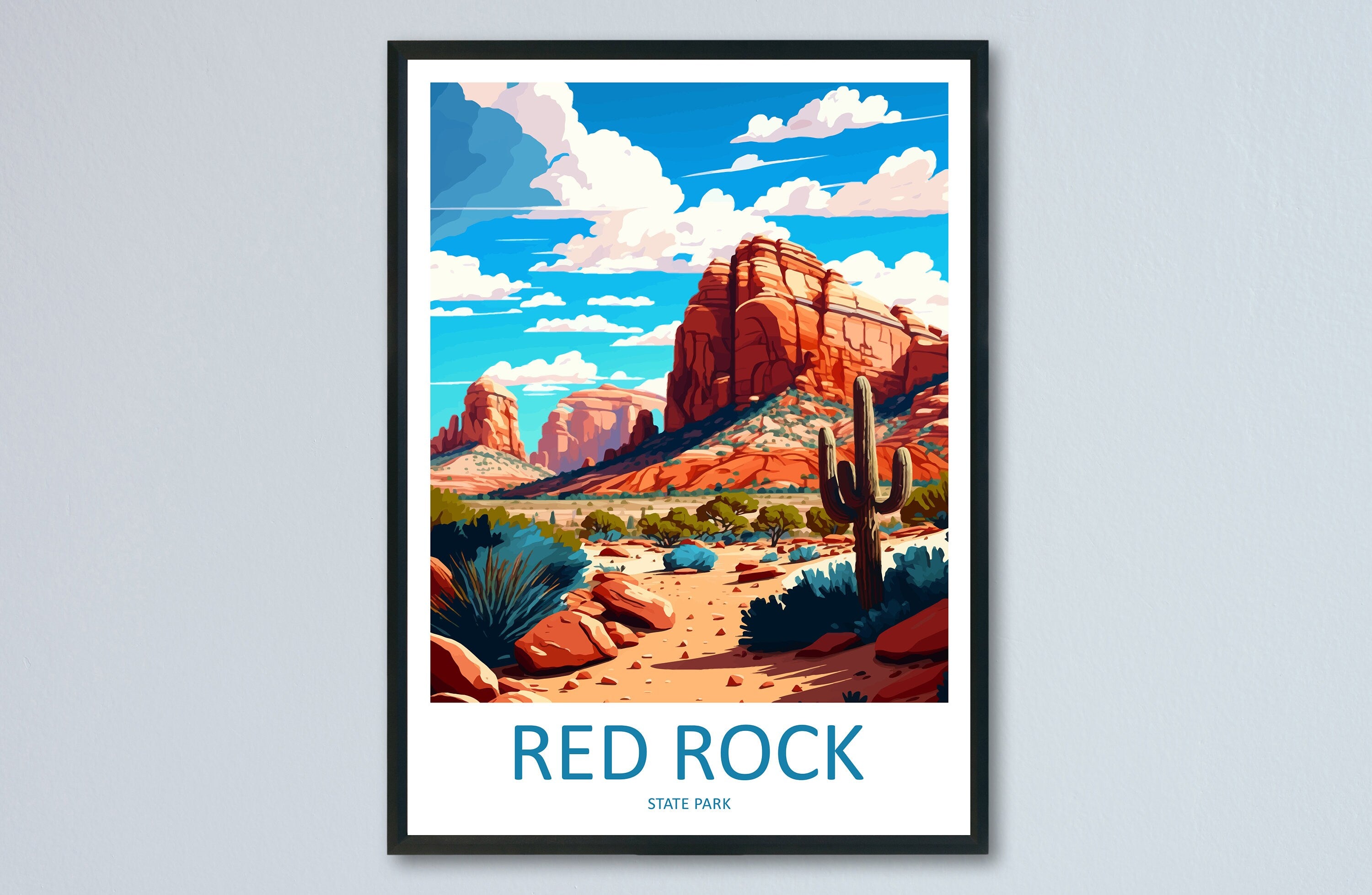 Red Rock State Park Travel Print