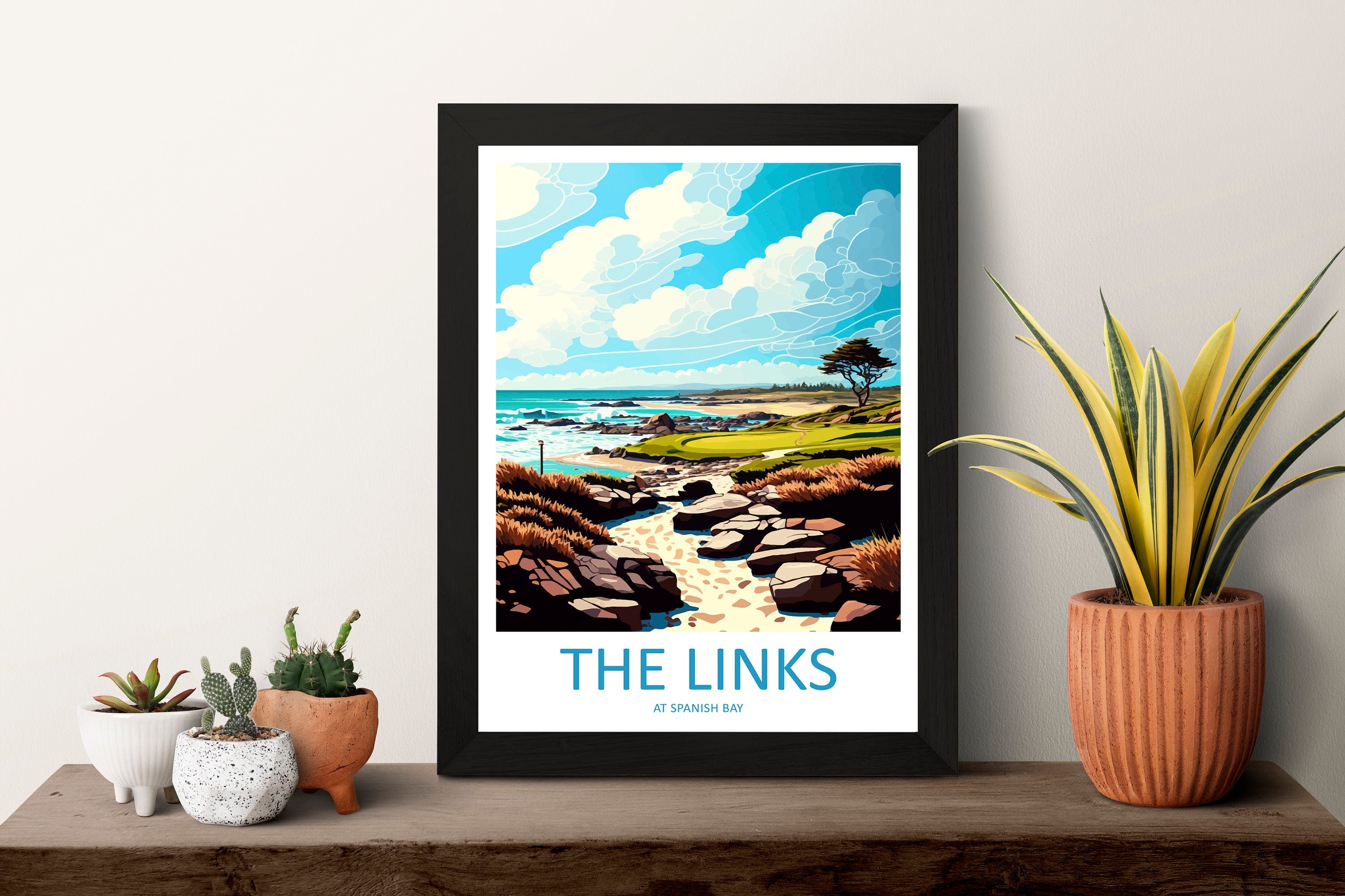 The Link At Spanish Bay Travel Print