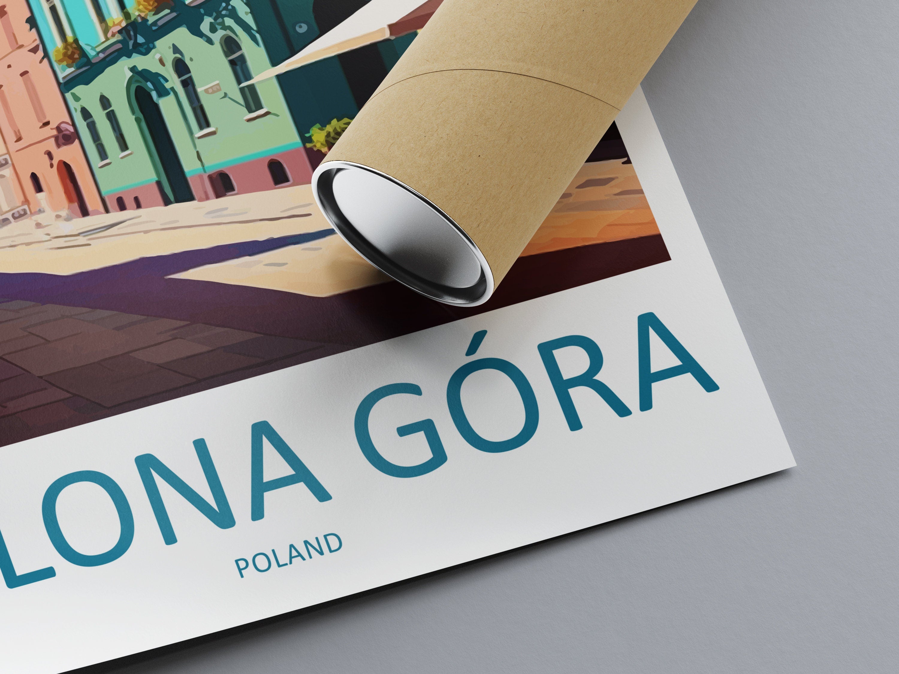 Zielona Góra Travel Print