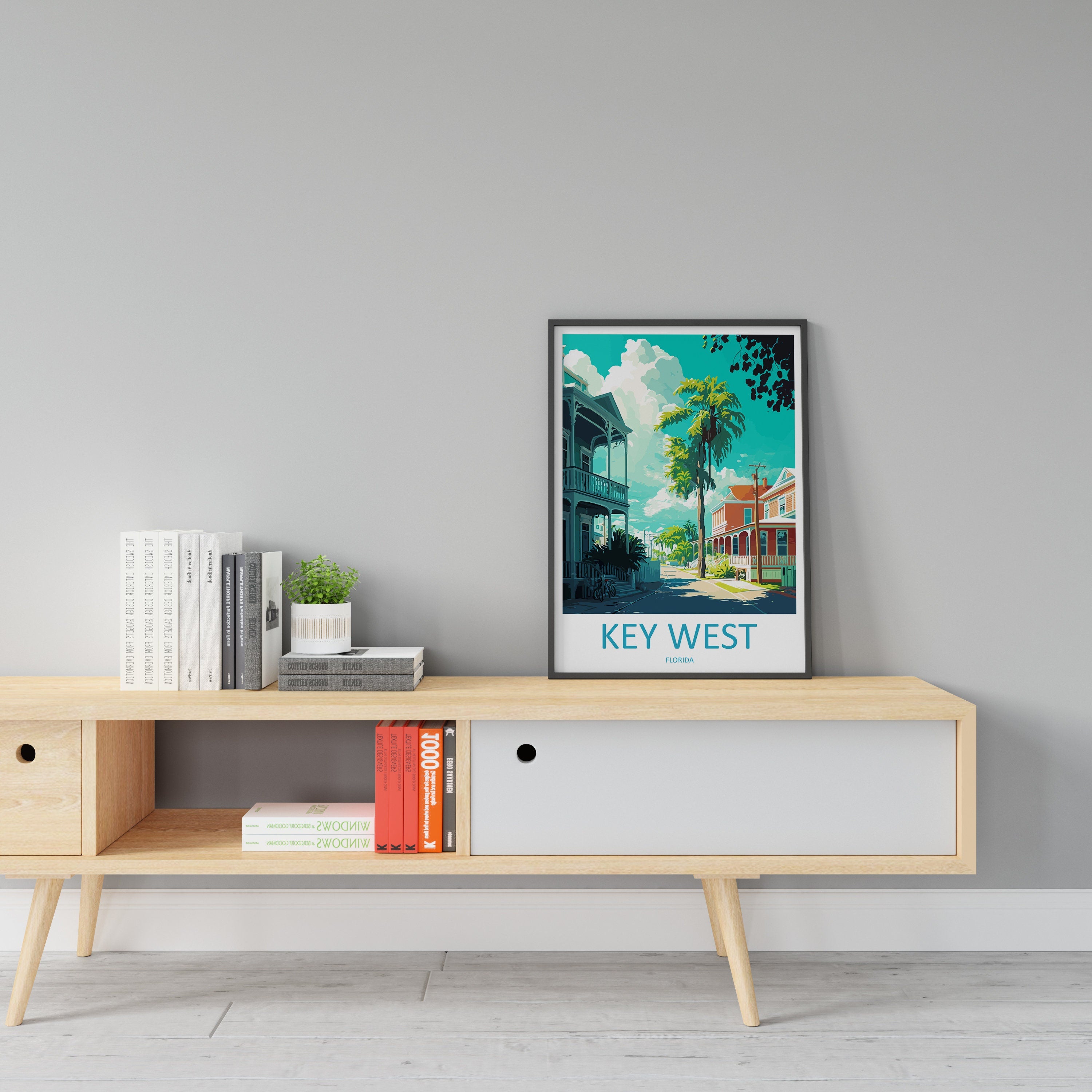 Key West Travel Print