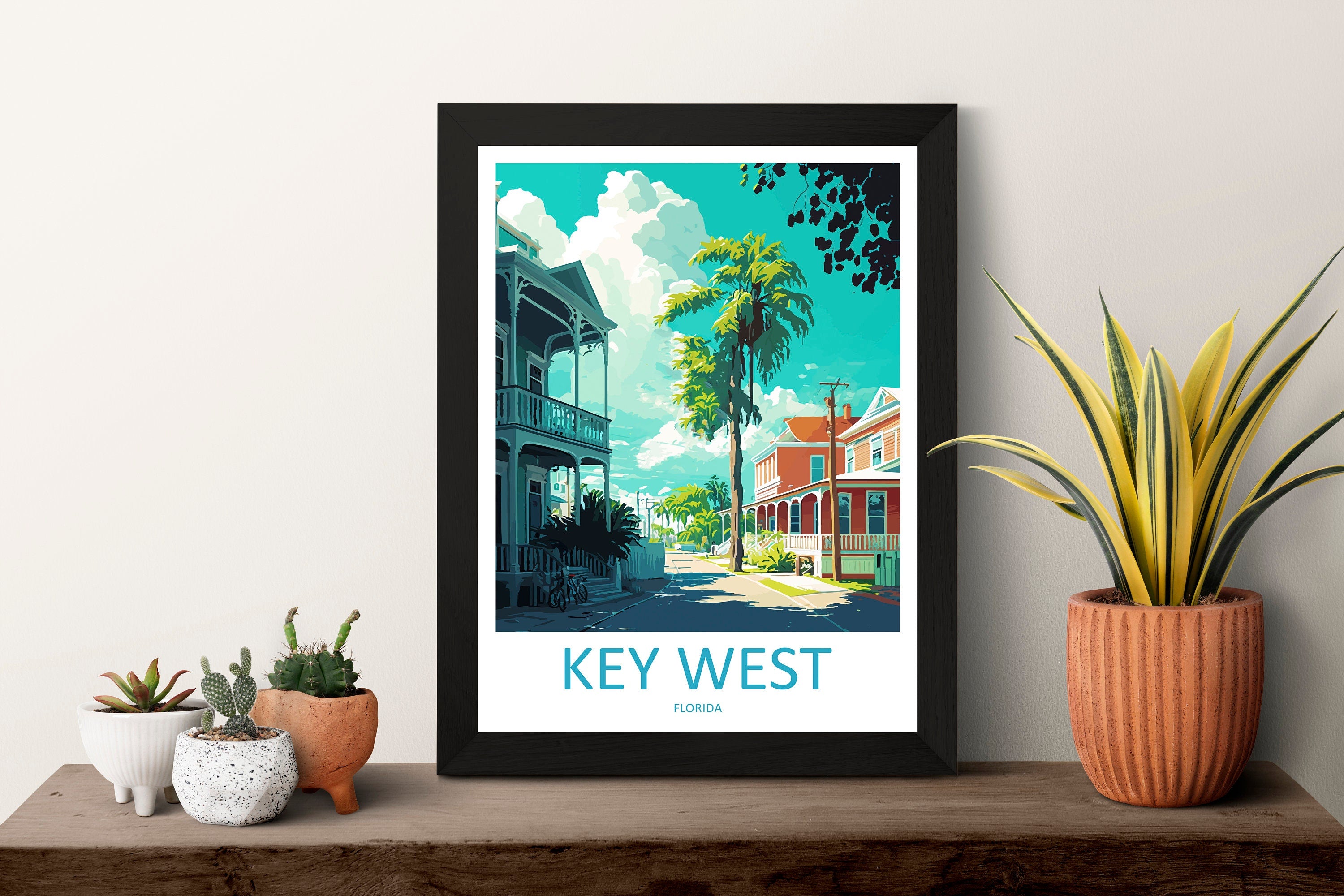 Key West Travel Print