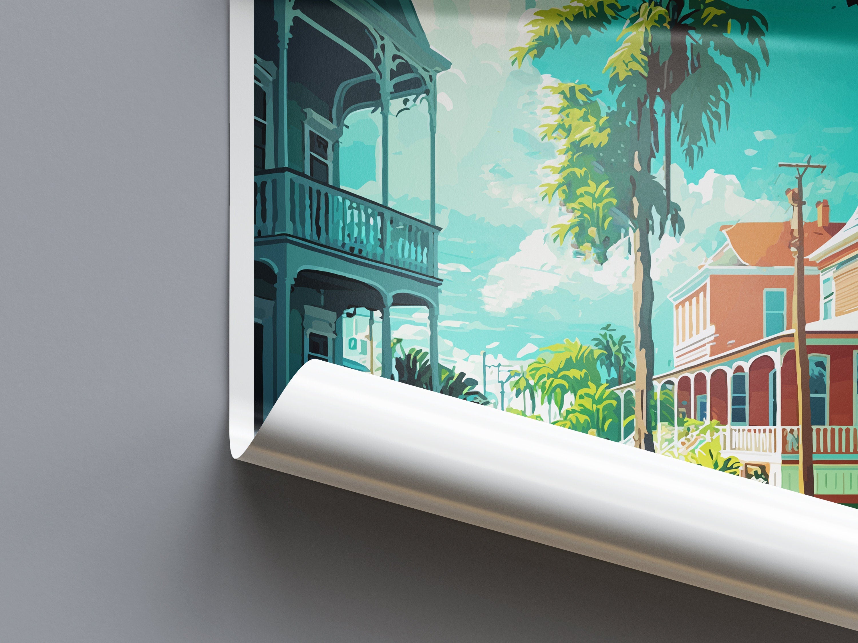 Key West Travel Print