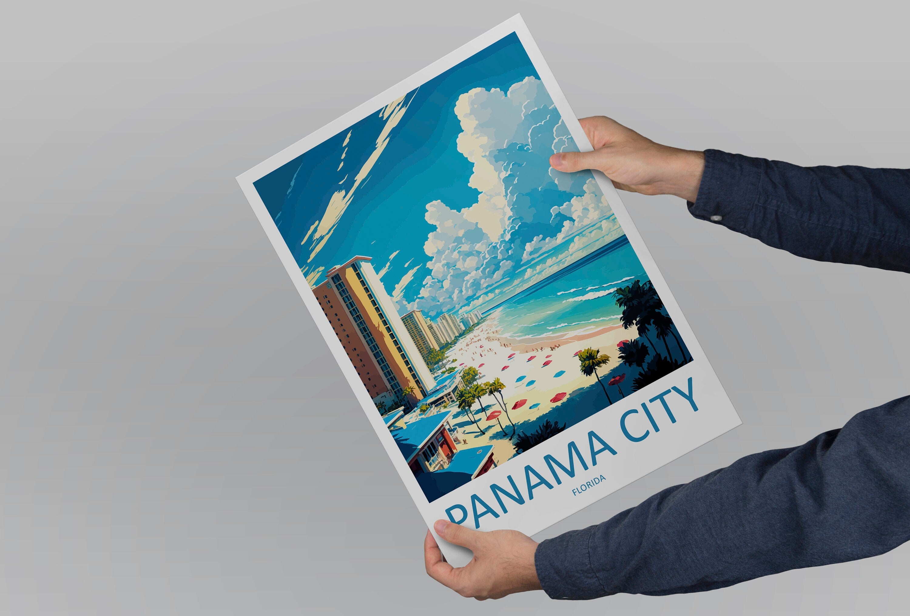 Panama City Travel Print