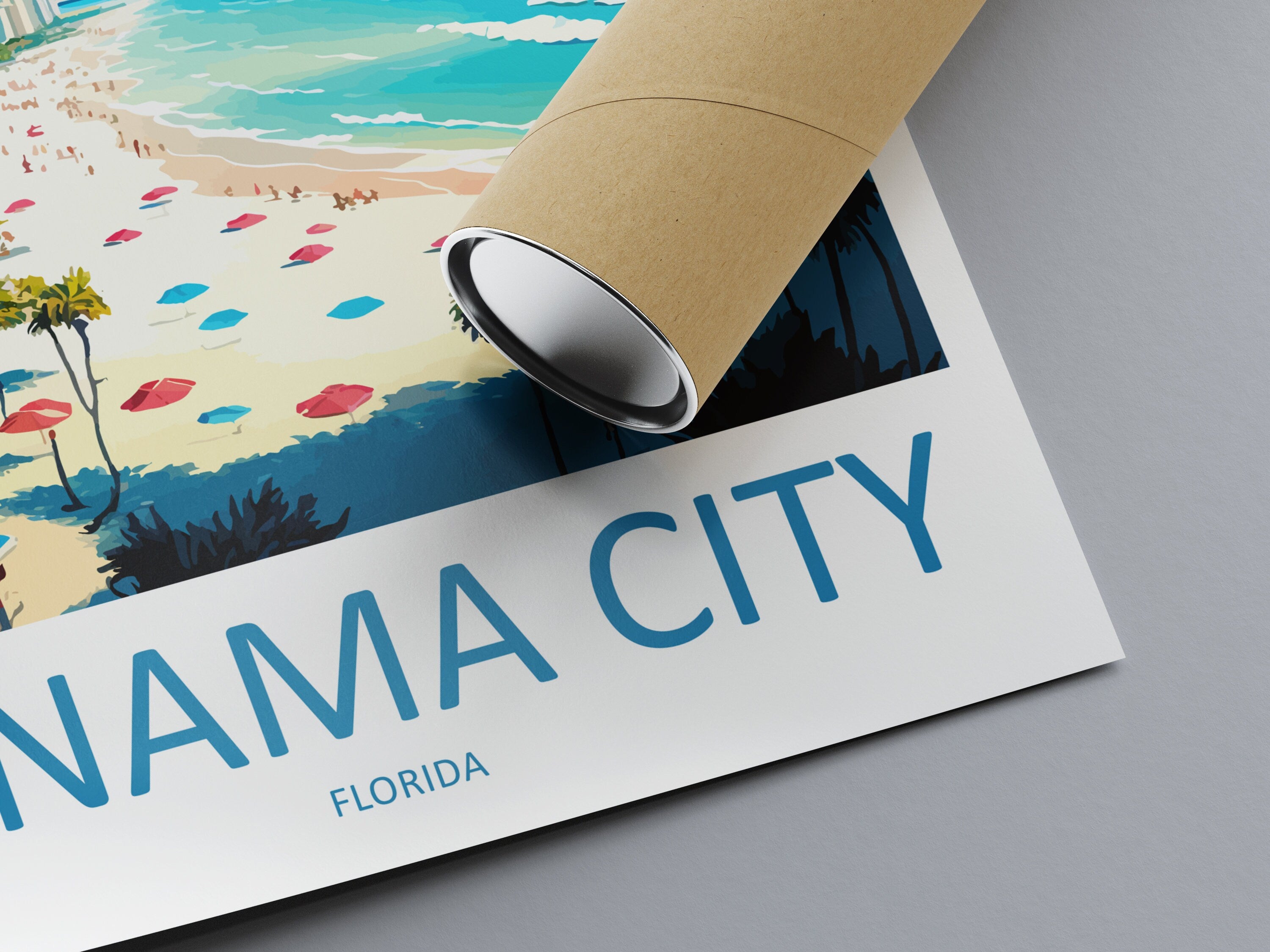 Panama City Travel Print