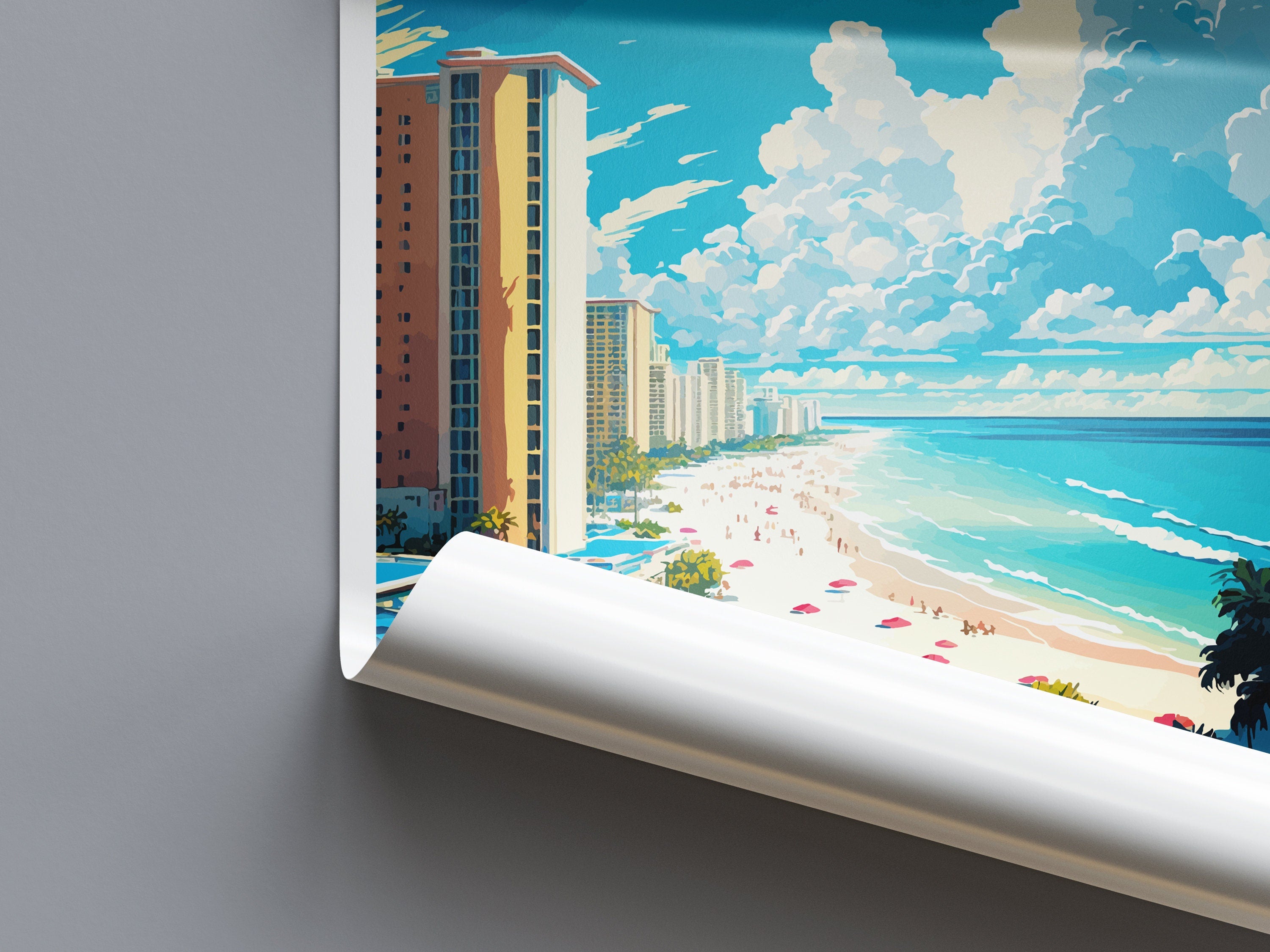 Panama City Travel Print