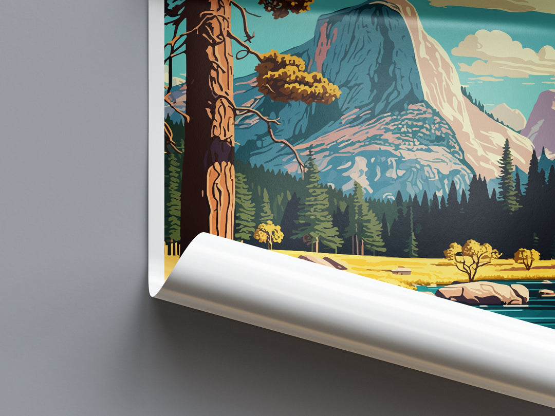 Yosemite Tuolumne Meadows Travel Print Wall Art Yosemite Tuolumne Meadows Wall Hanging Home Décor Tuolumne Meadows Gift Art Lovers