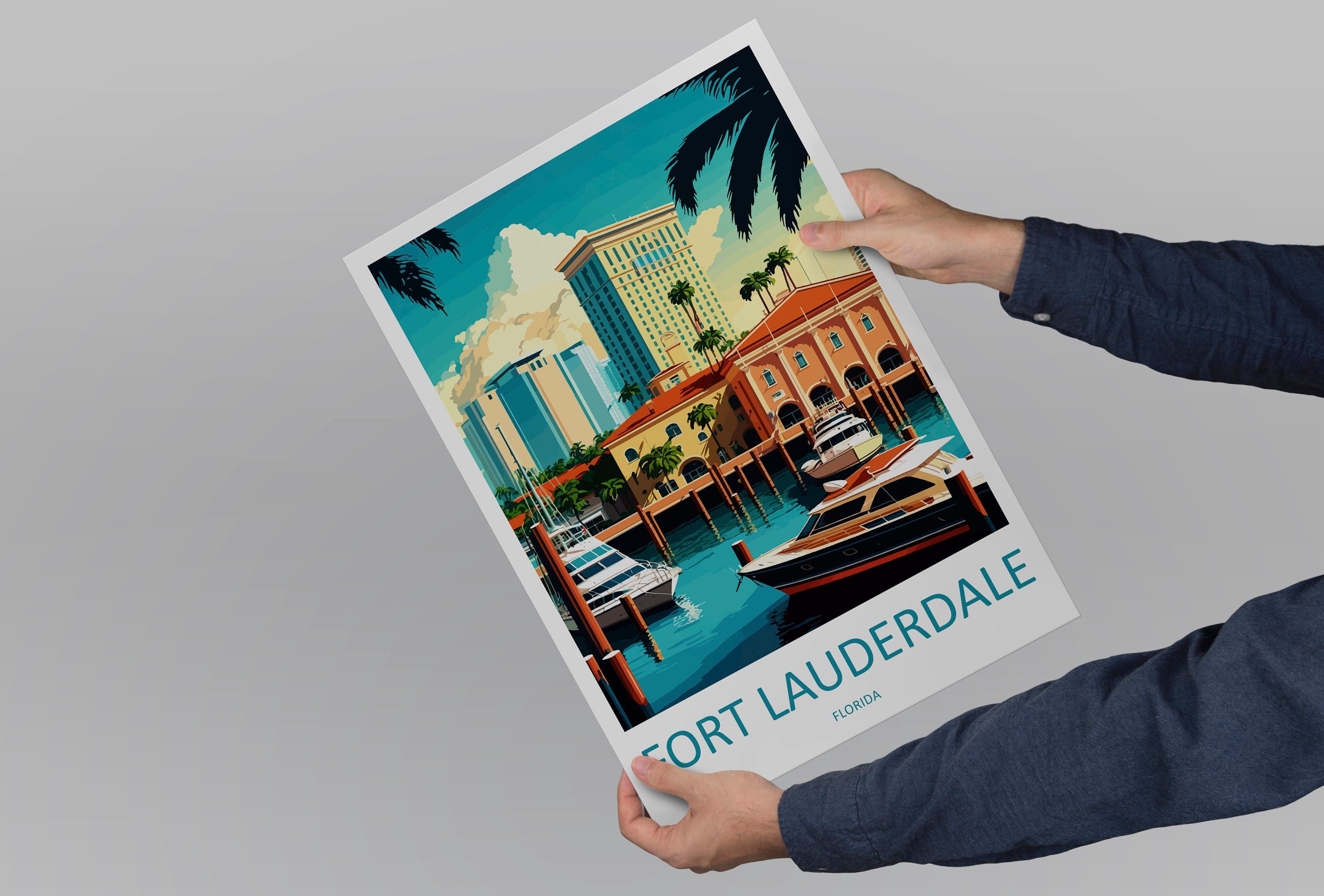 Fort Lauderdale Travel Print