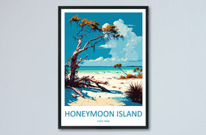 Honeymoon Islands State Park Travel Print