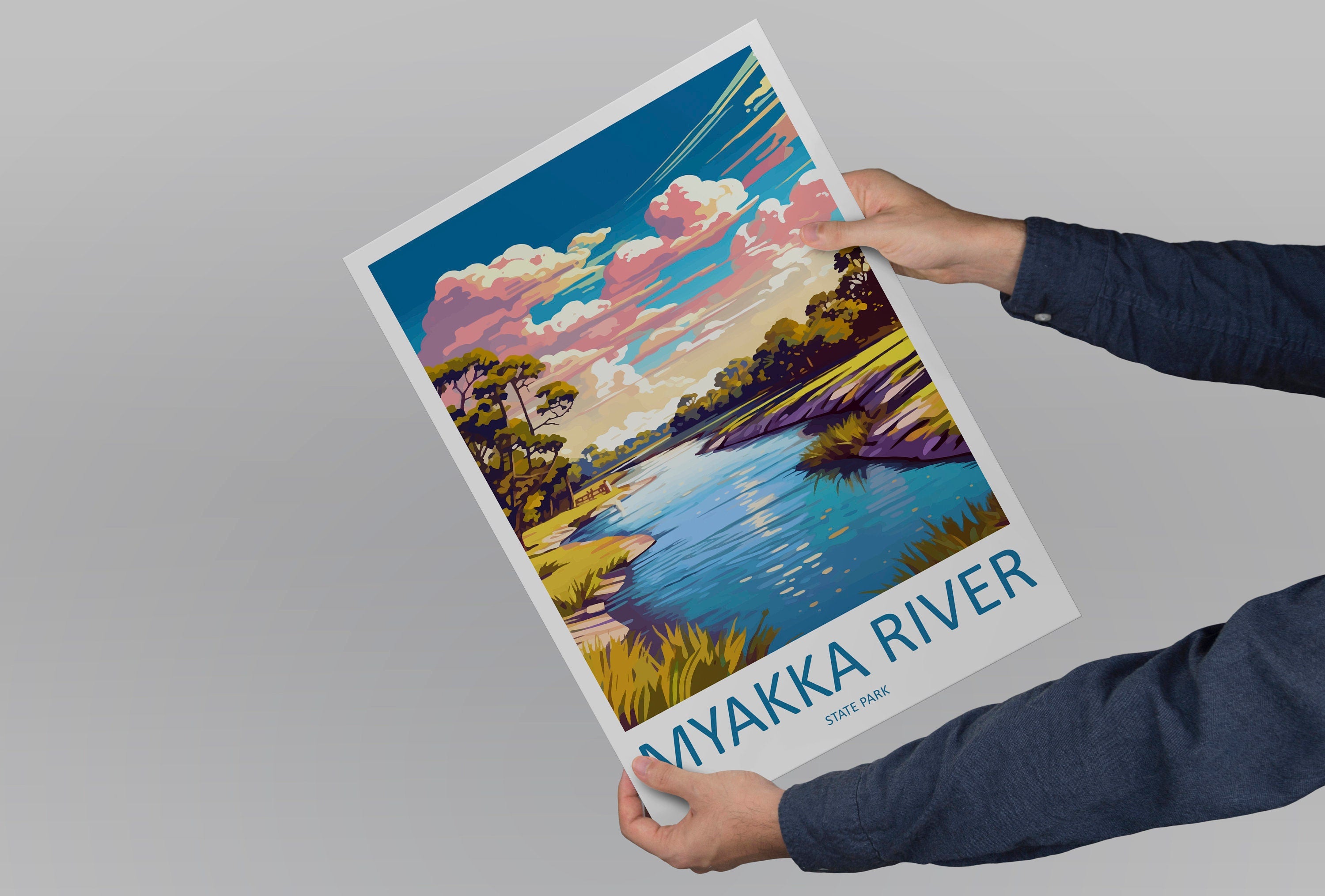 Myakka River State Park Travel Print