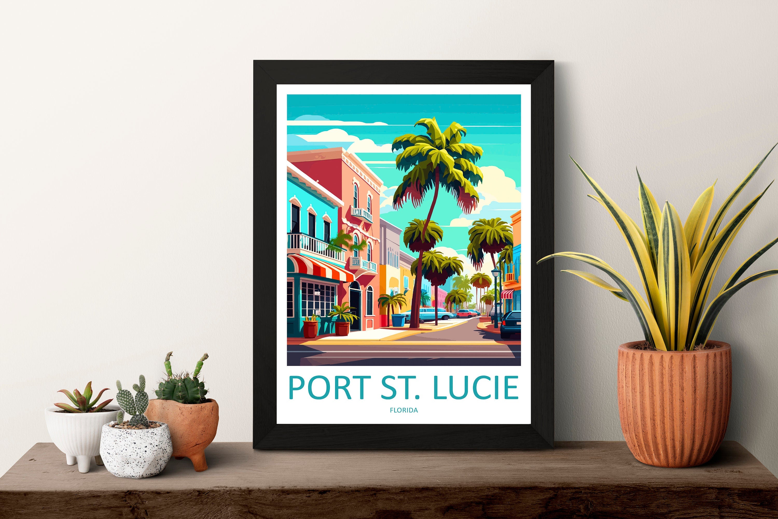 Port St. Lucie Travel Print