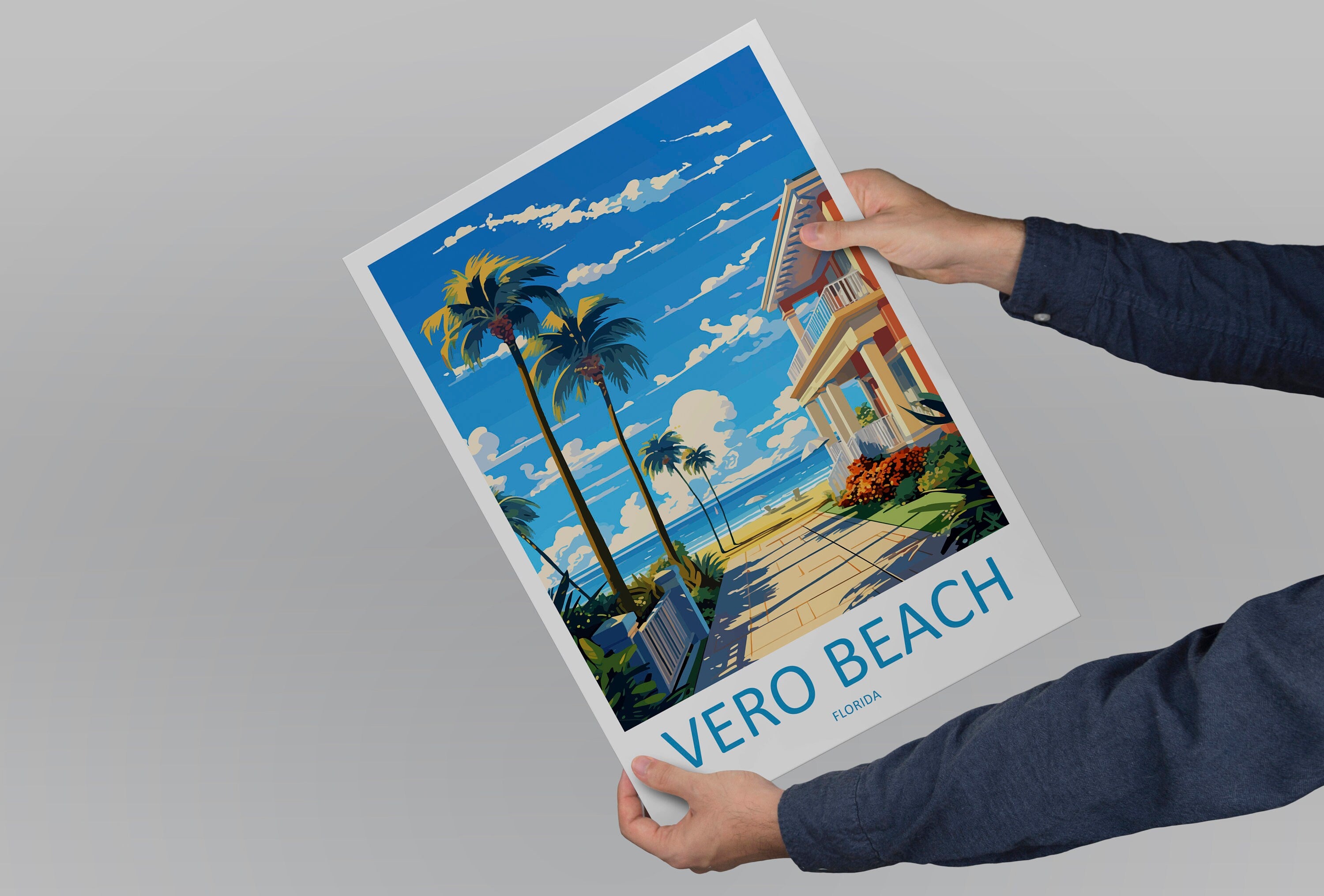 Vero Beach Travel Print