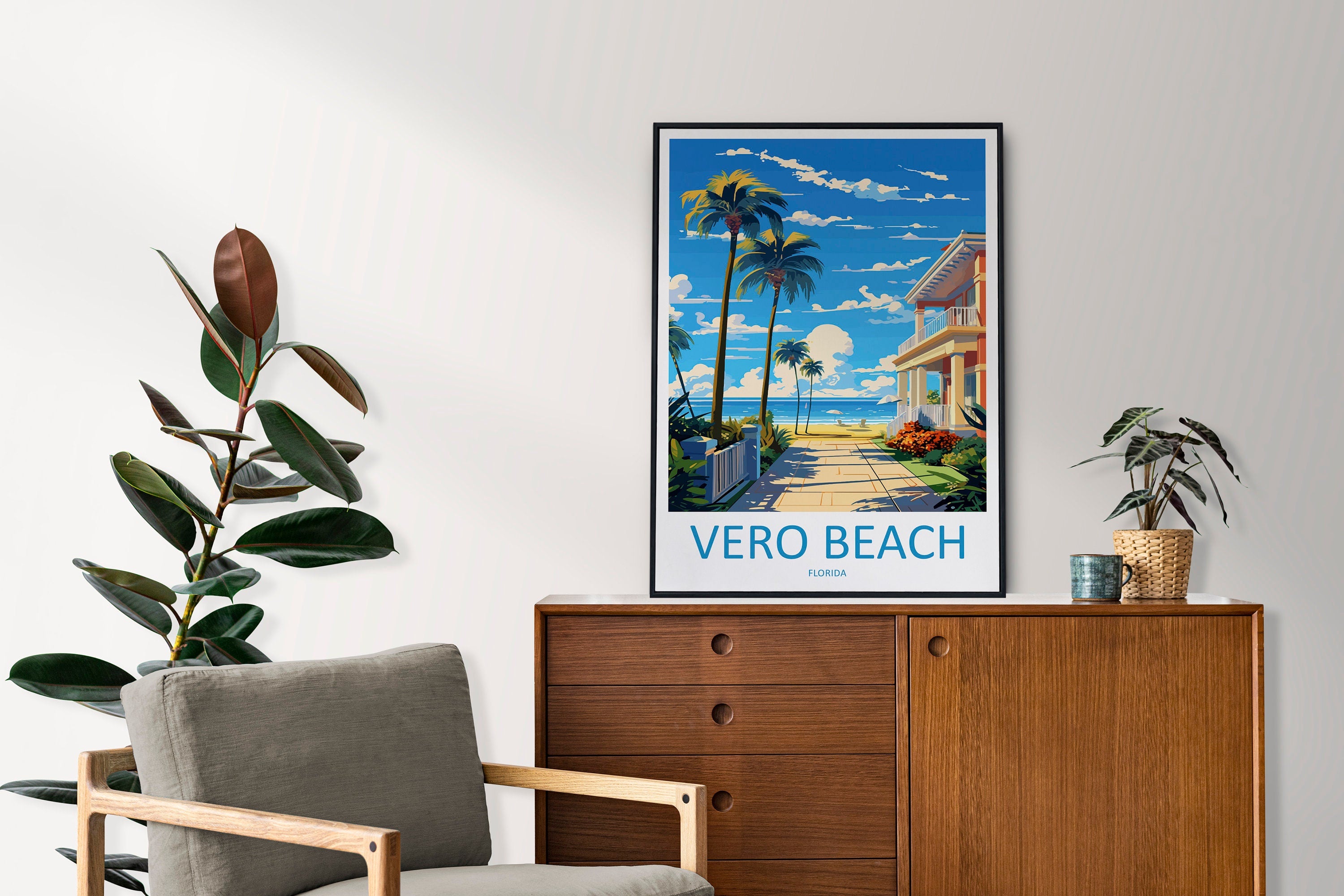 Vero Beach Travel Print