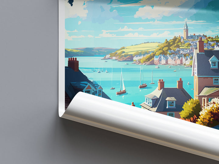 Dartmouth Travel Print Wall Art Dartmouth Wall Hanging Home Décor Dartmouth Gift Art Lovers England Art Lover Gift Dartmouth Art Poster