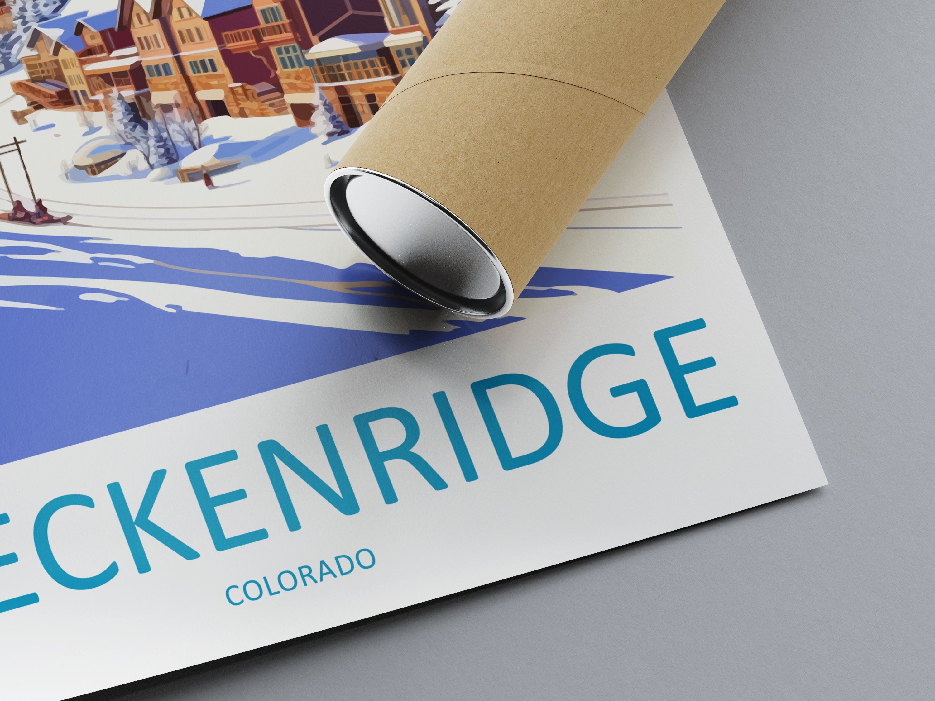 Breckenridge Travel Print