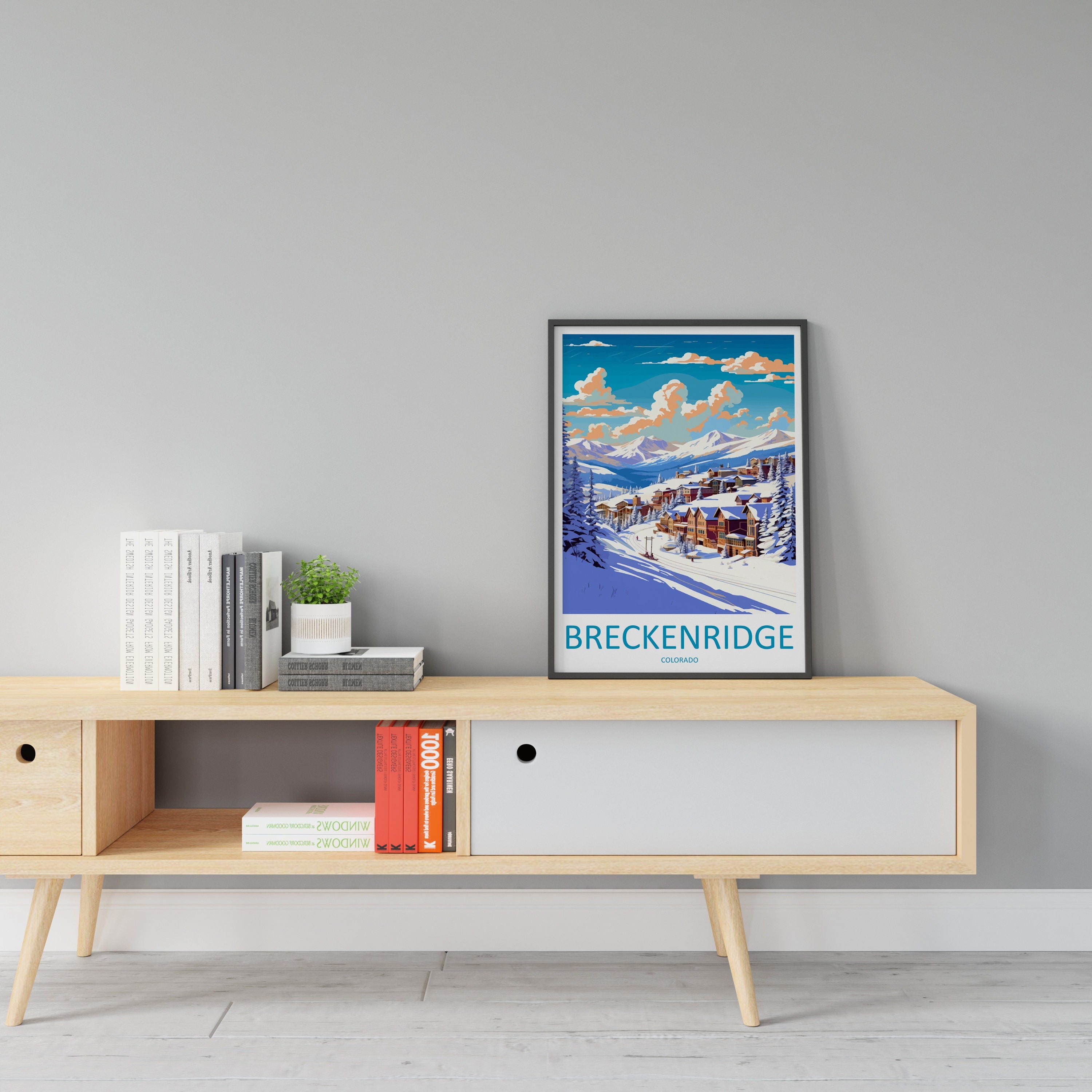 Breckenridge Travel Print