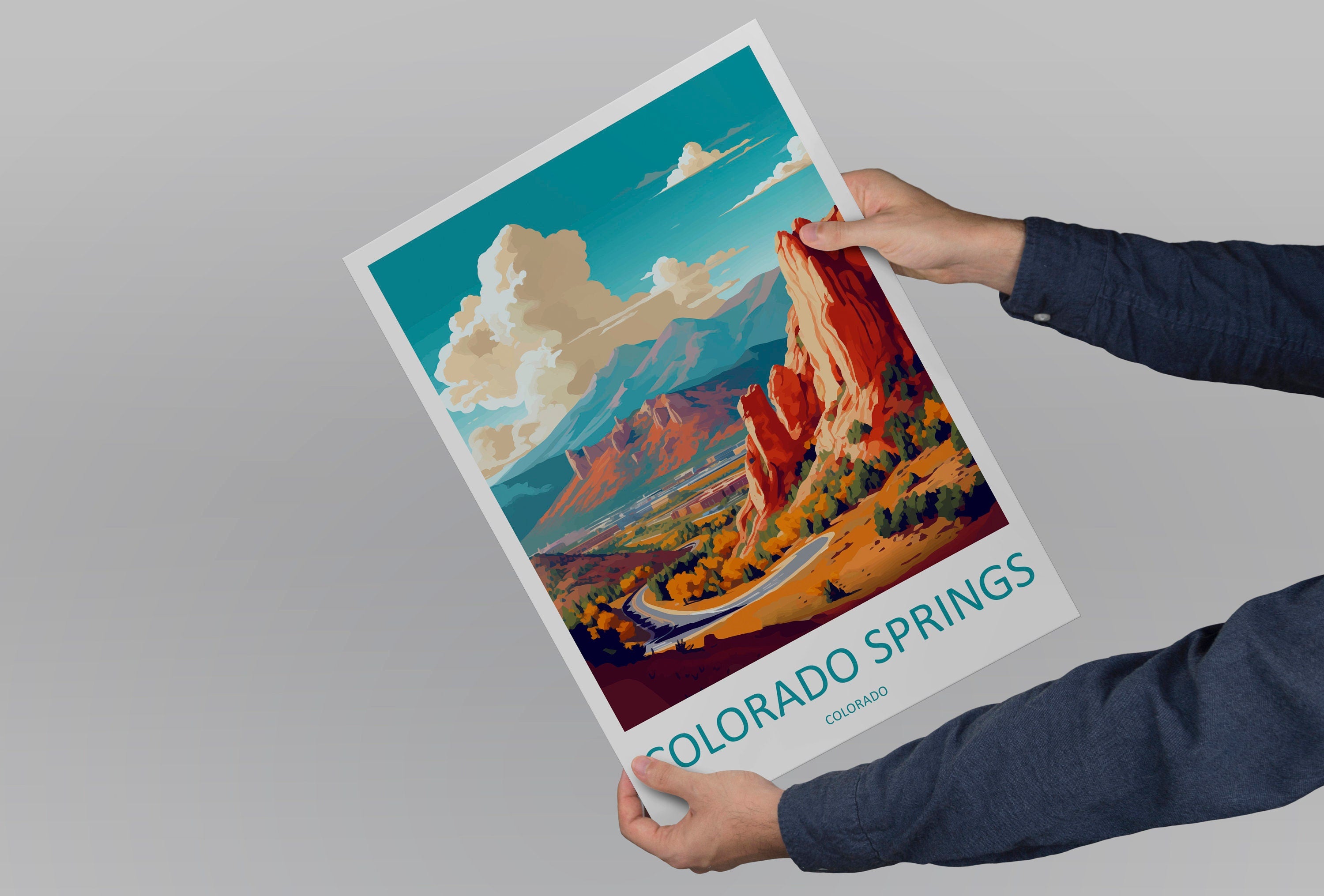 Colorado springs Travel Print