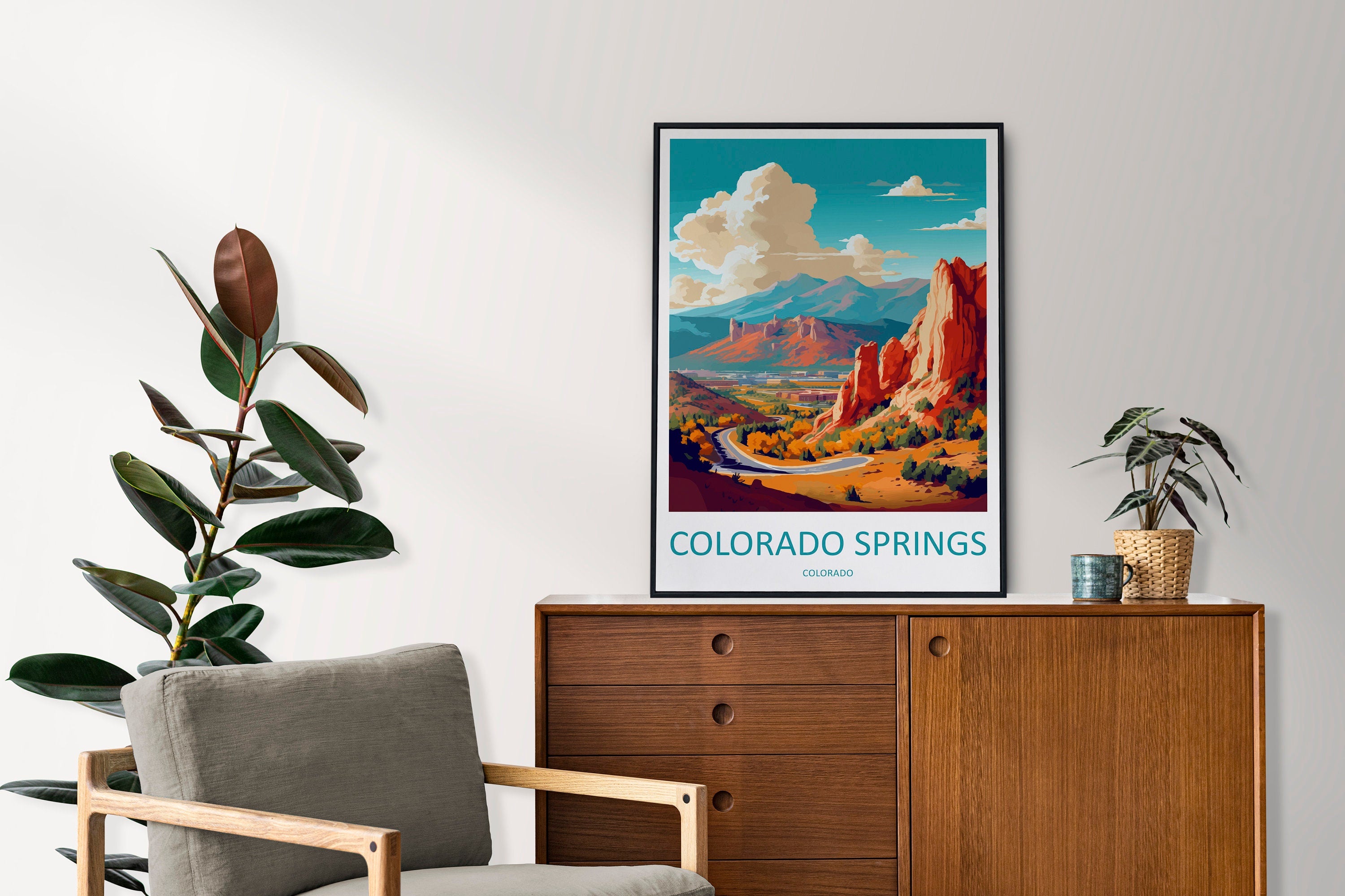 Colorado springs Travel Print