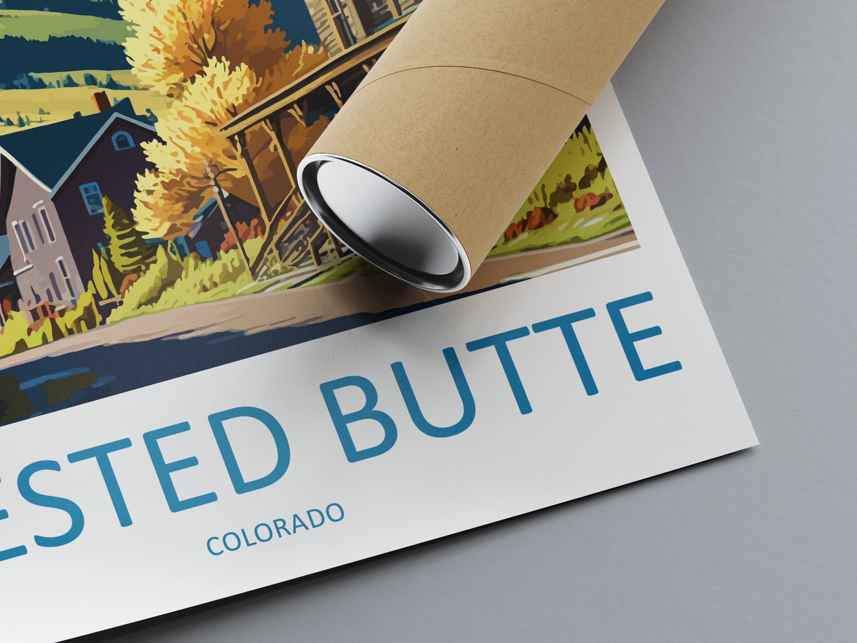 Crested Butte Travel Print