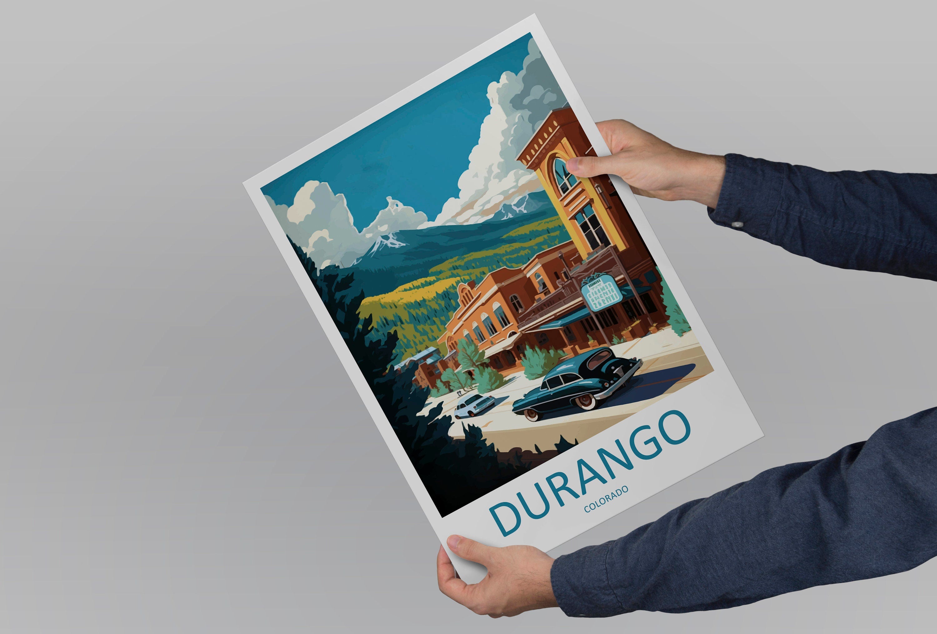 Durango Travel Print