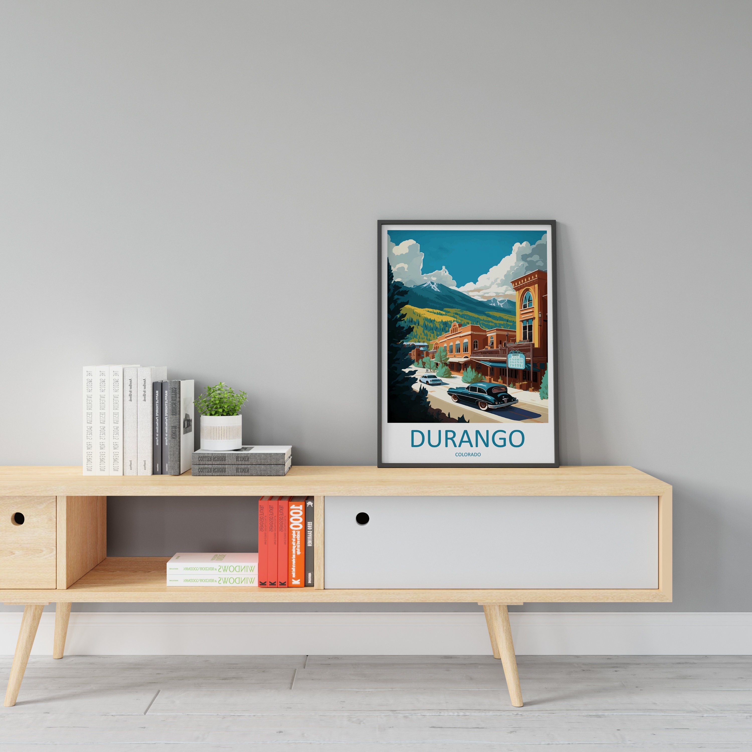 Durango Travel Print