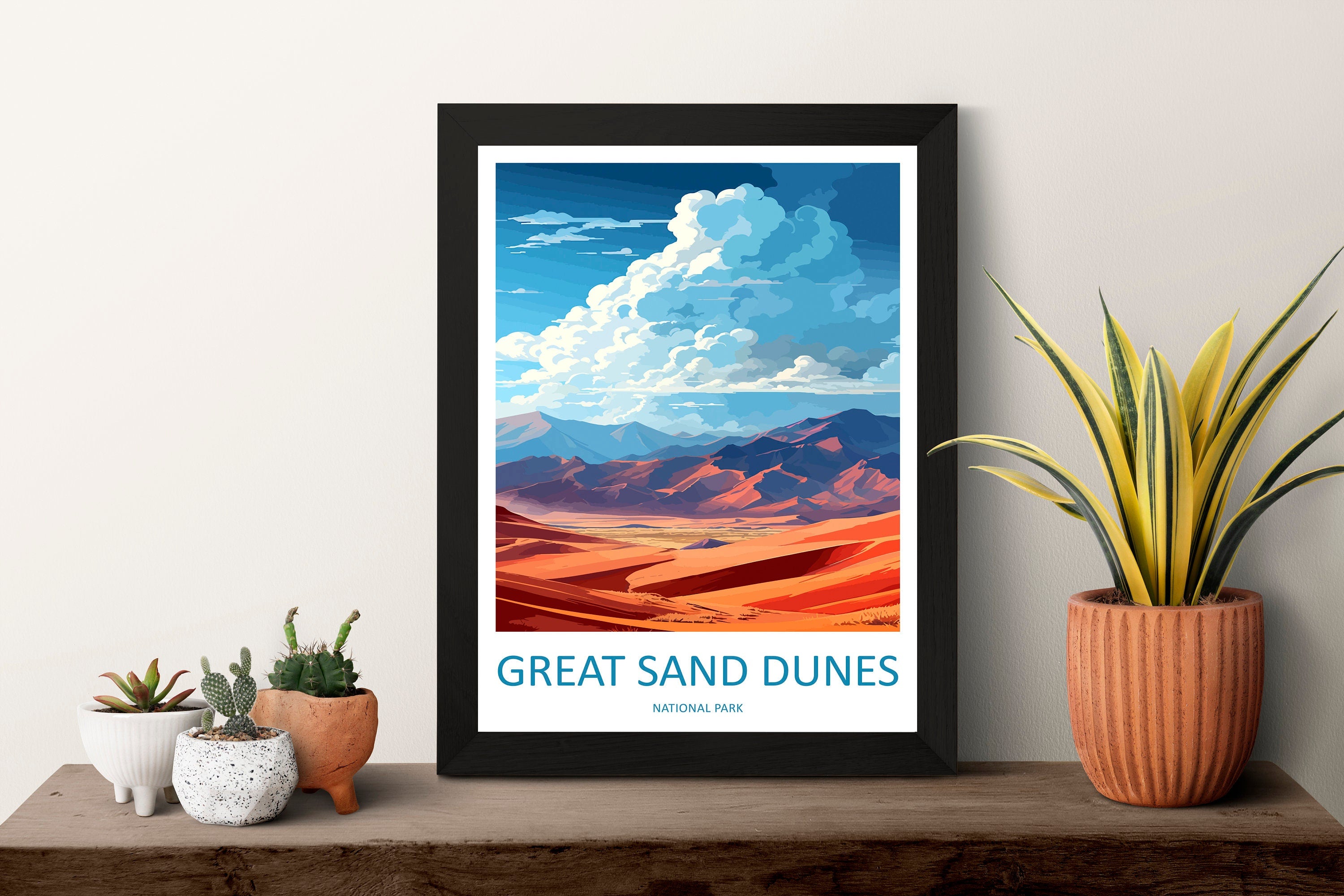 Great Sand Dunes National Park Travel Print