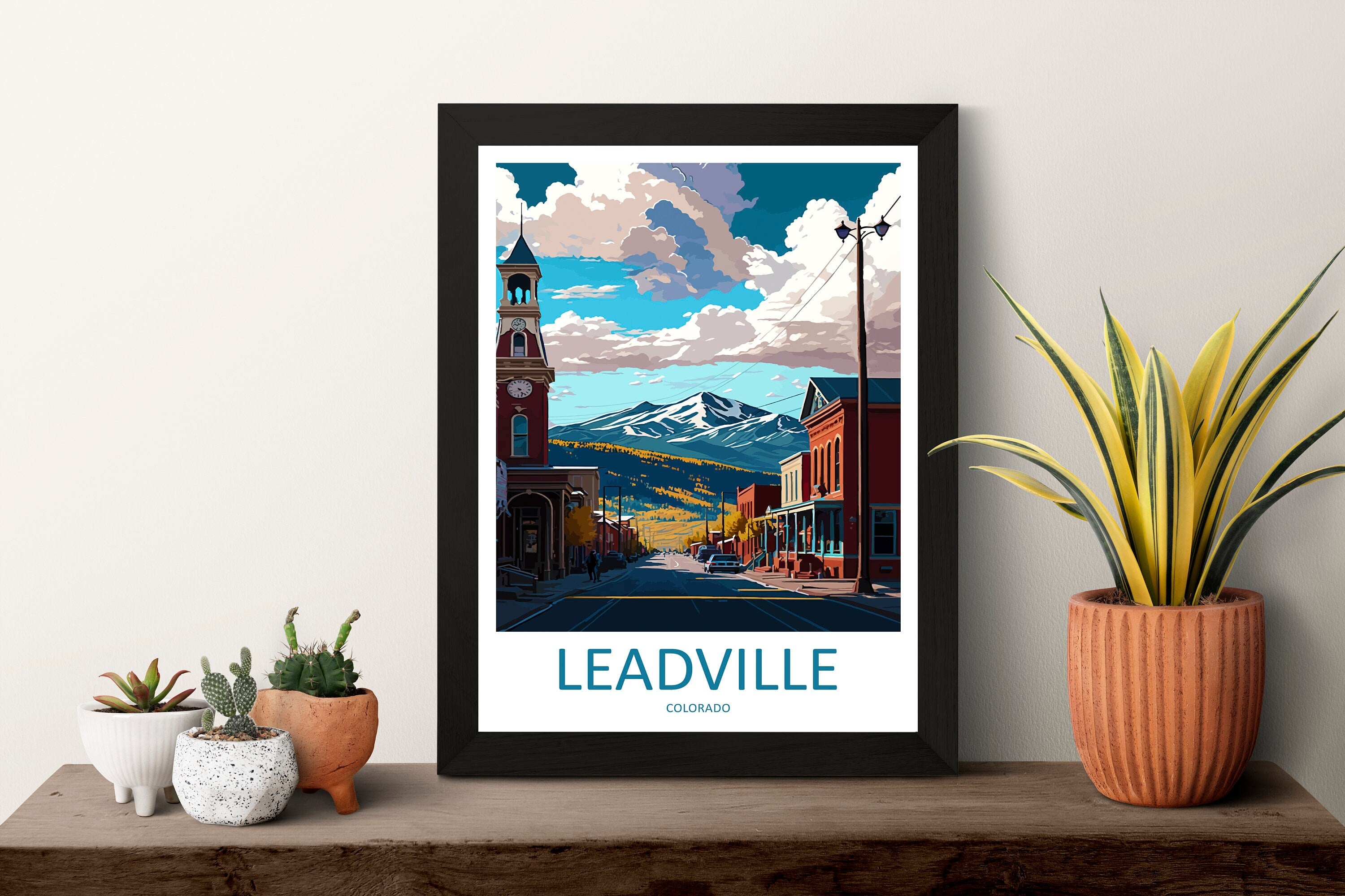 Leadville Travel Print