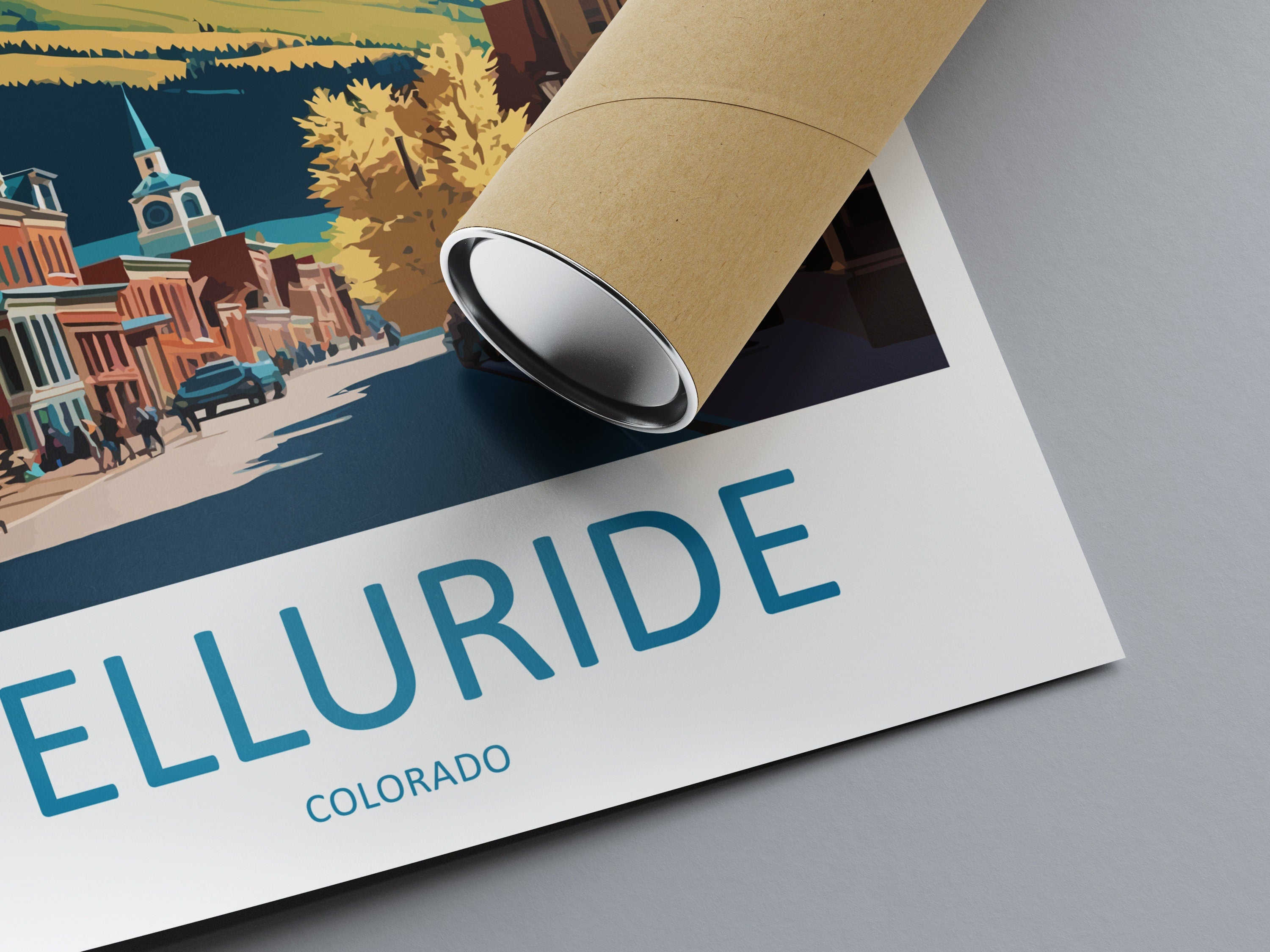 Telluride Travel Print