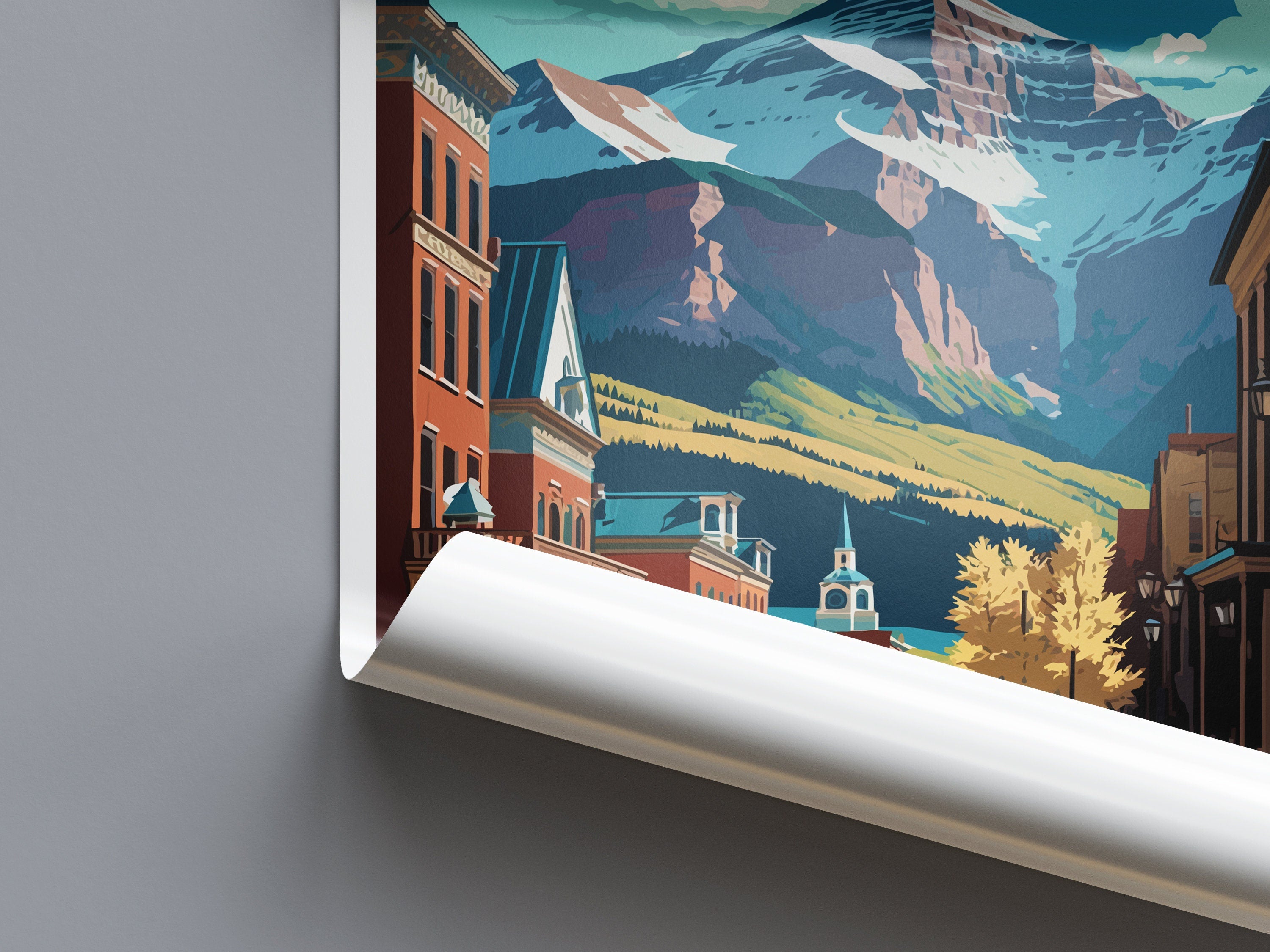 Telluride Travel Print