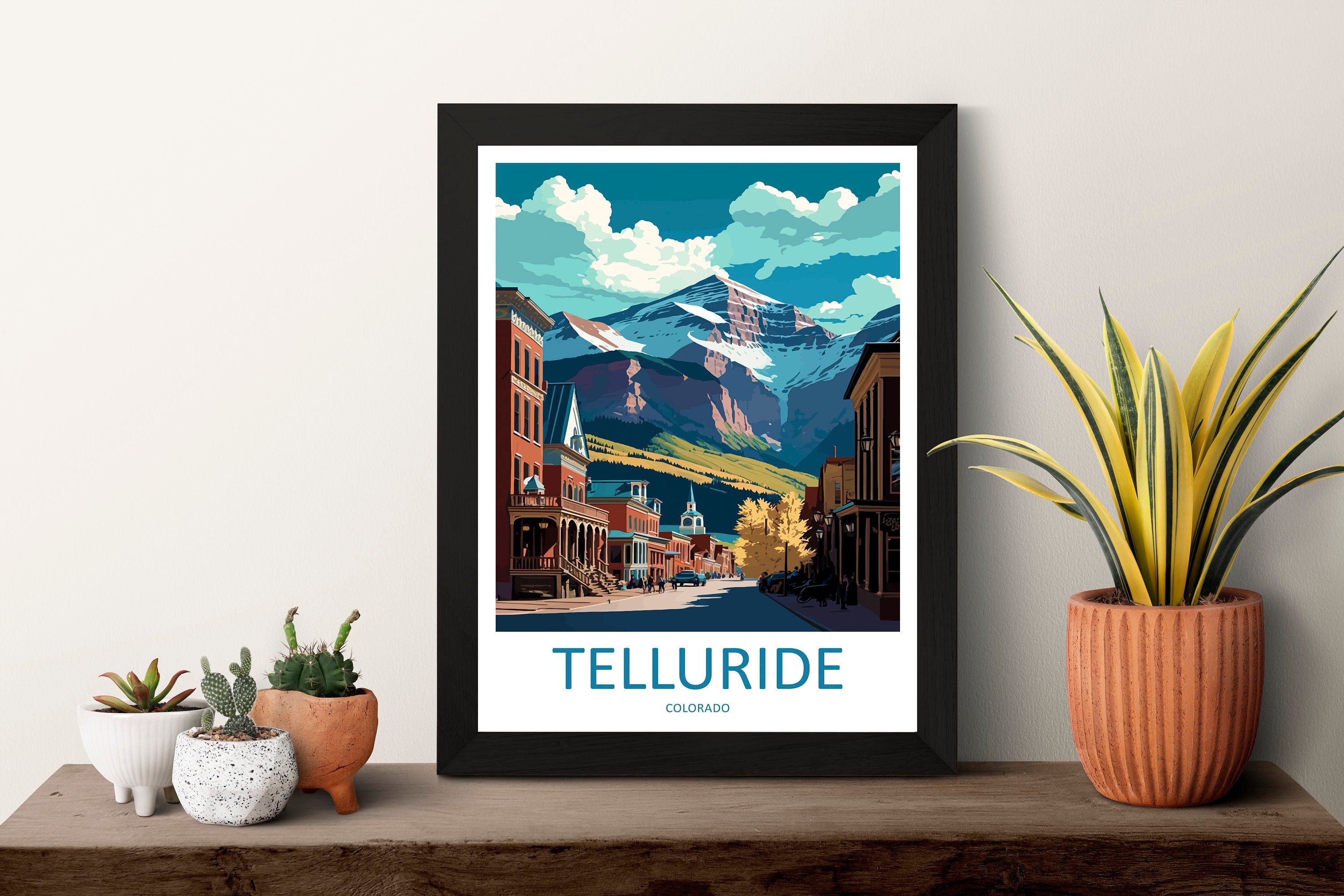 Telluride Travel Print