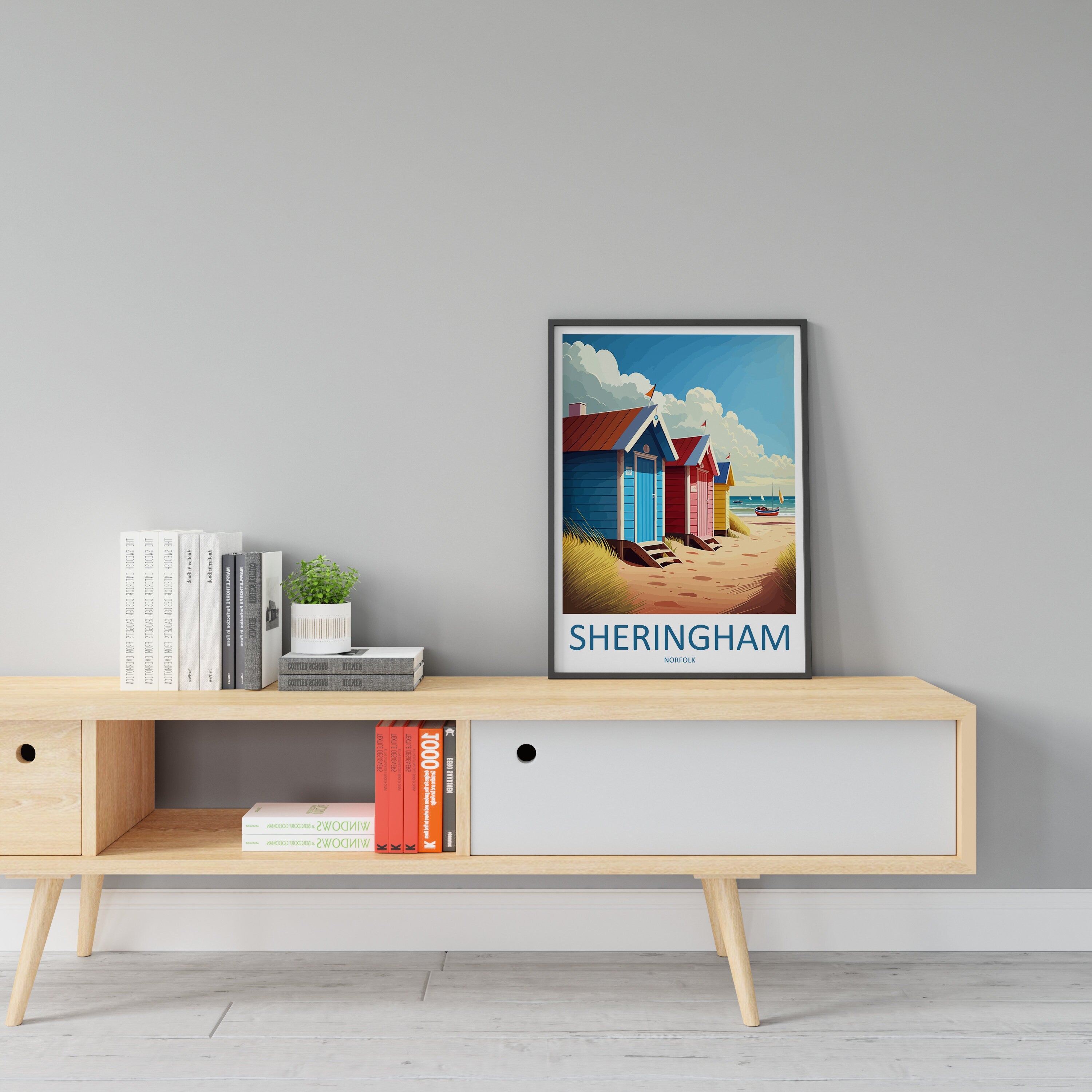 Sheringham Travel Print