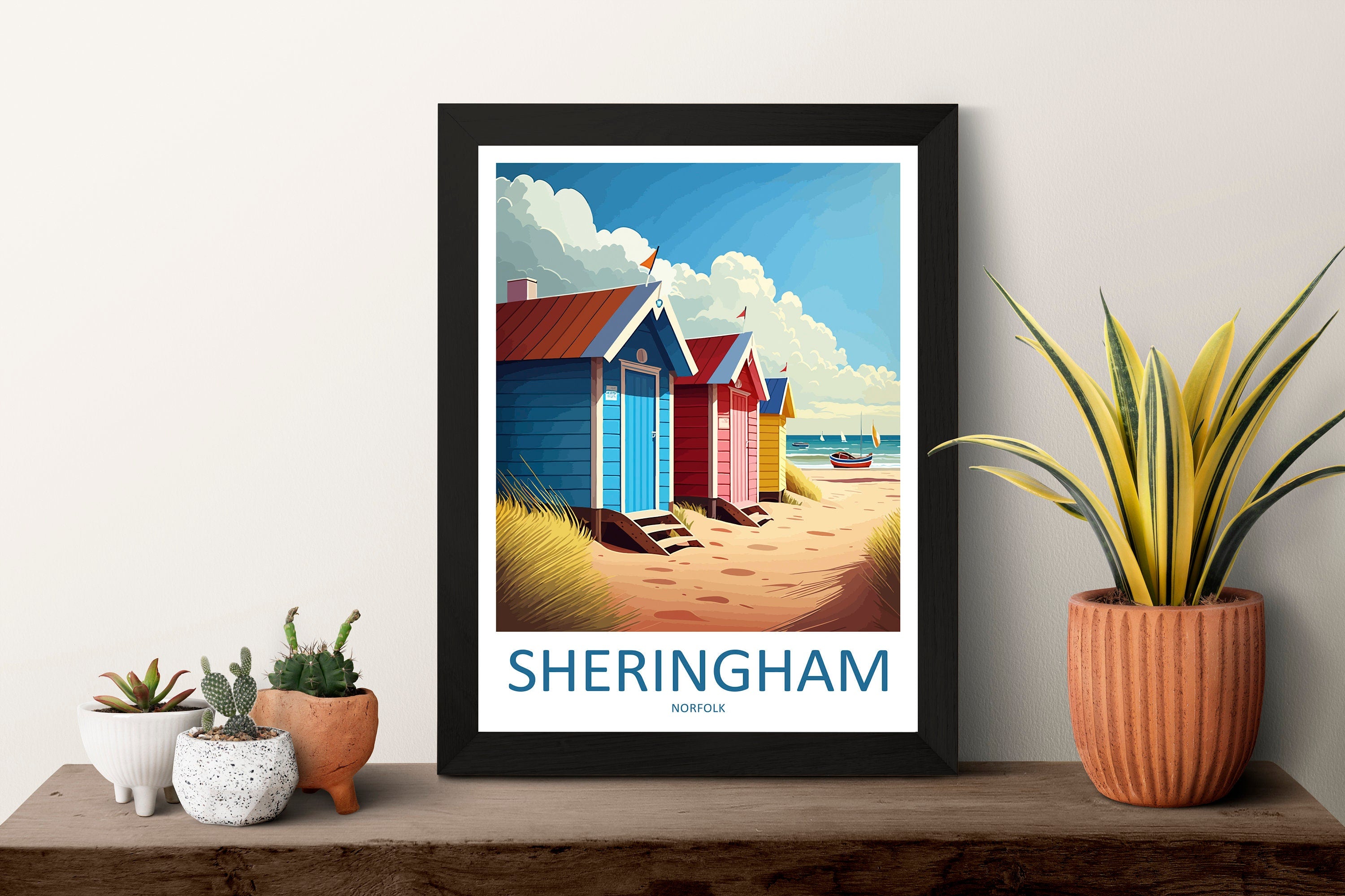 Sheringham Travel Print