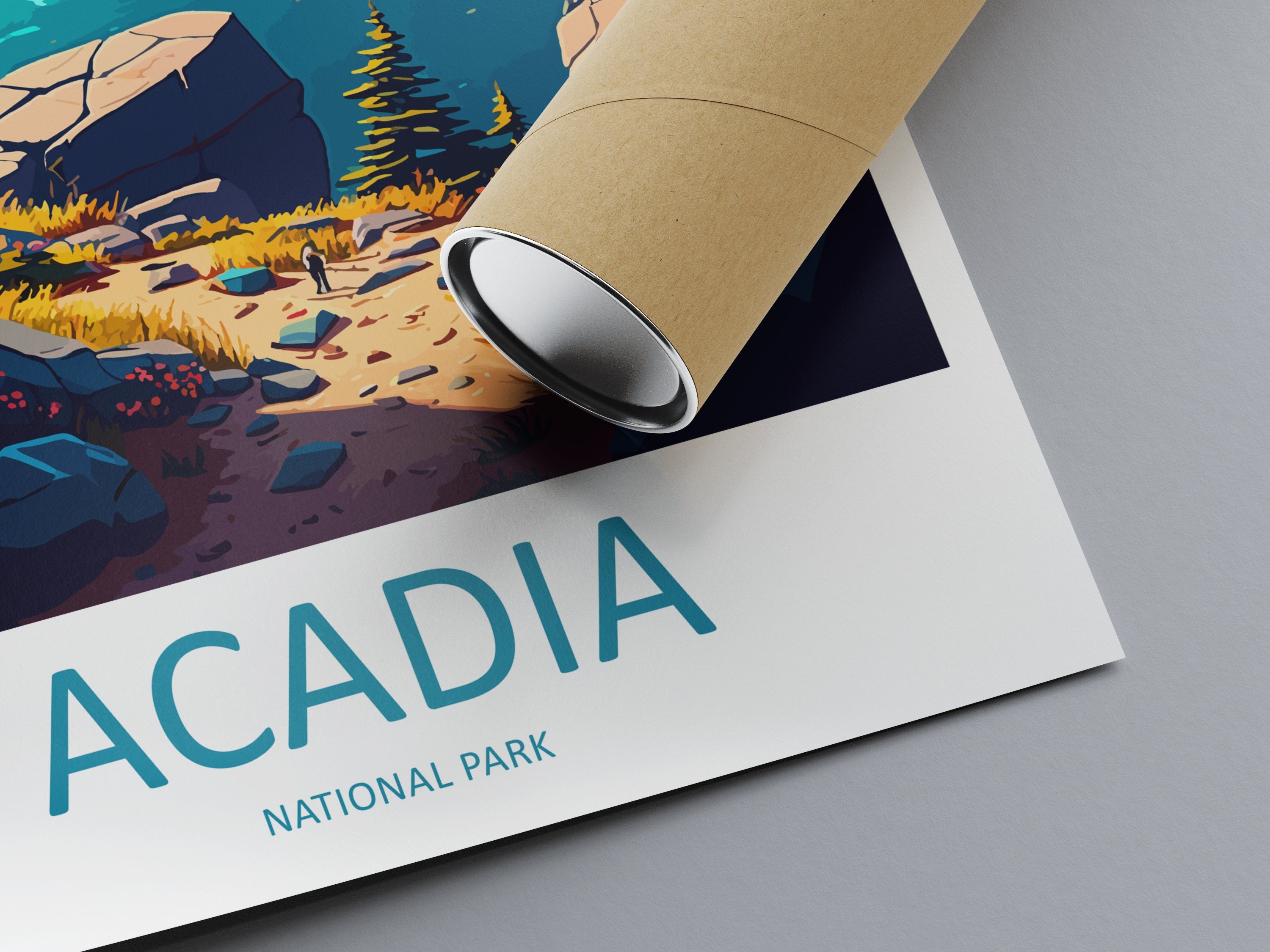 Acadia National Park Travel Print