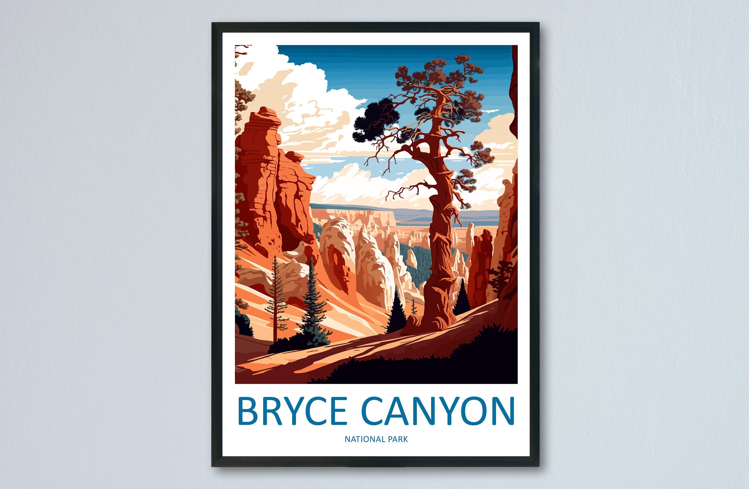 Bryce Canyon National Park Travel Print