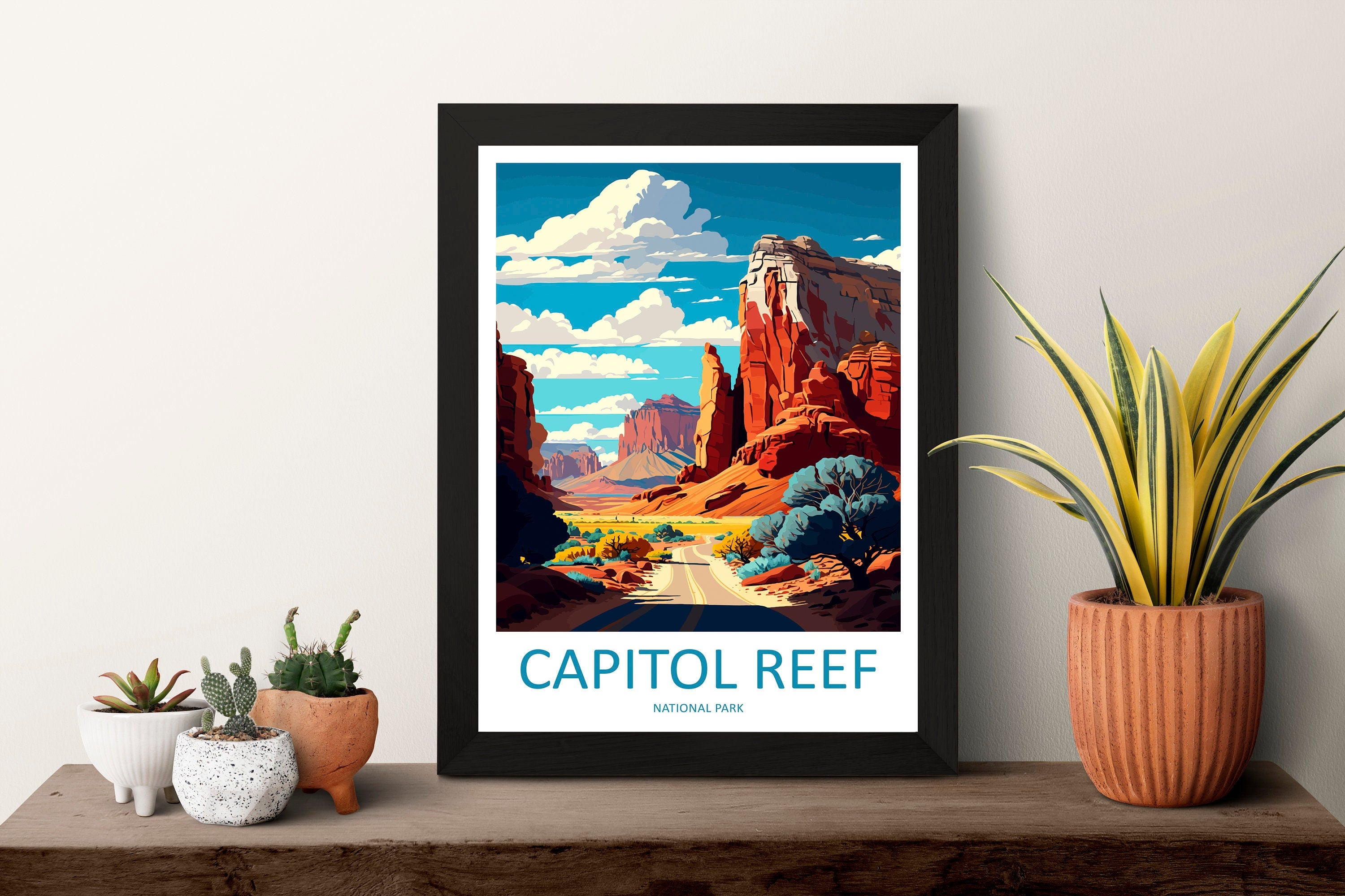 Capitol Reef National Park Travel Print