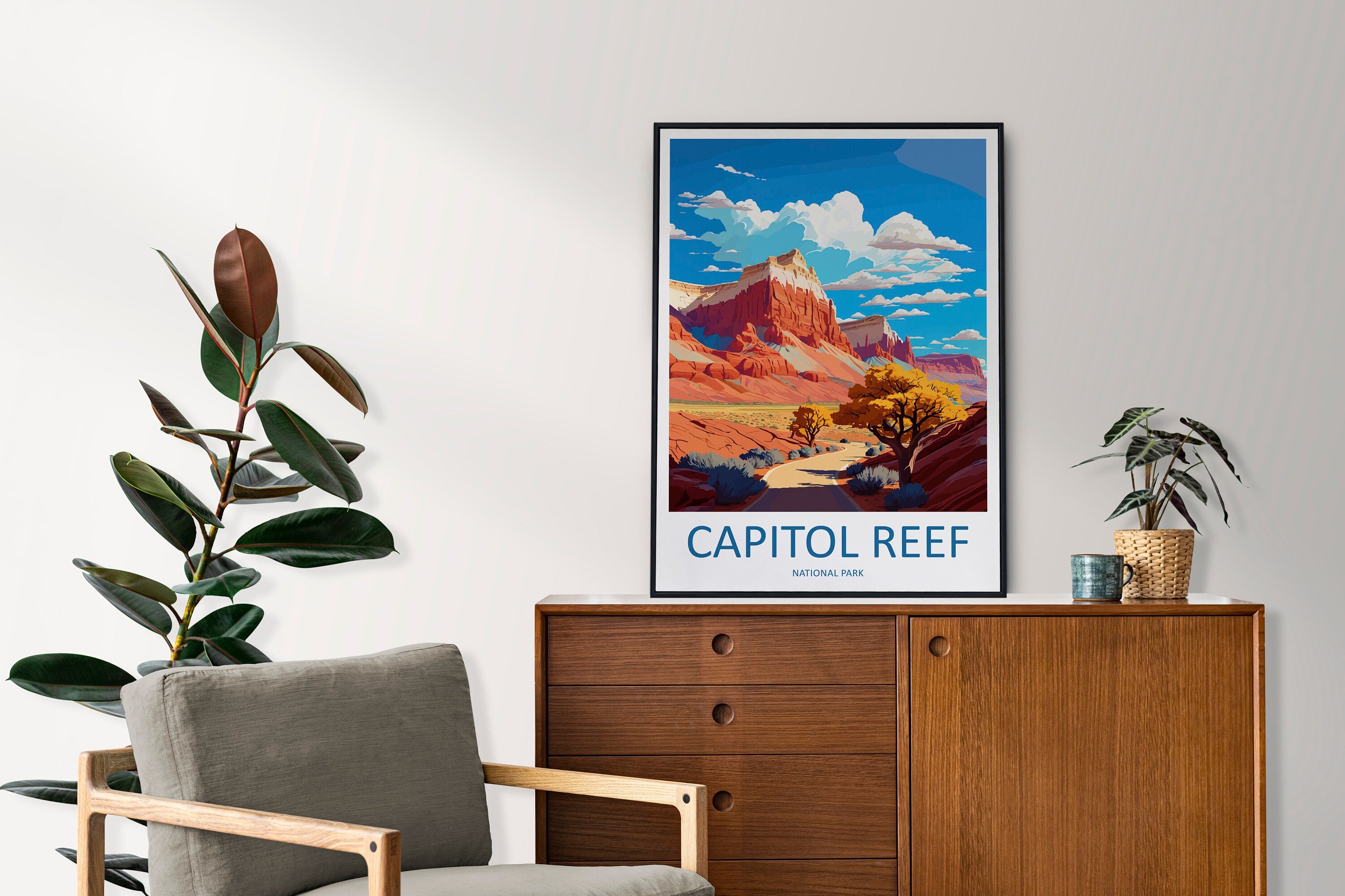 Capitol Reef National Park Travel Print