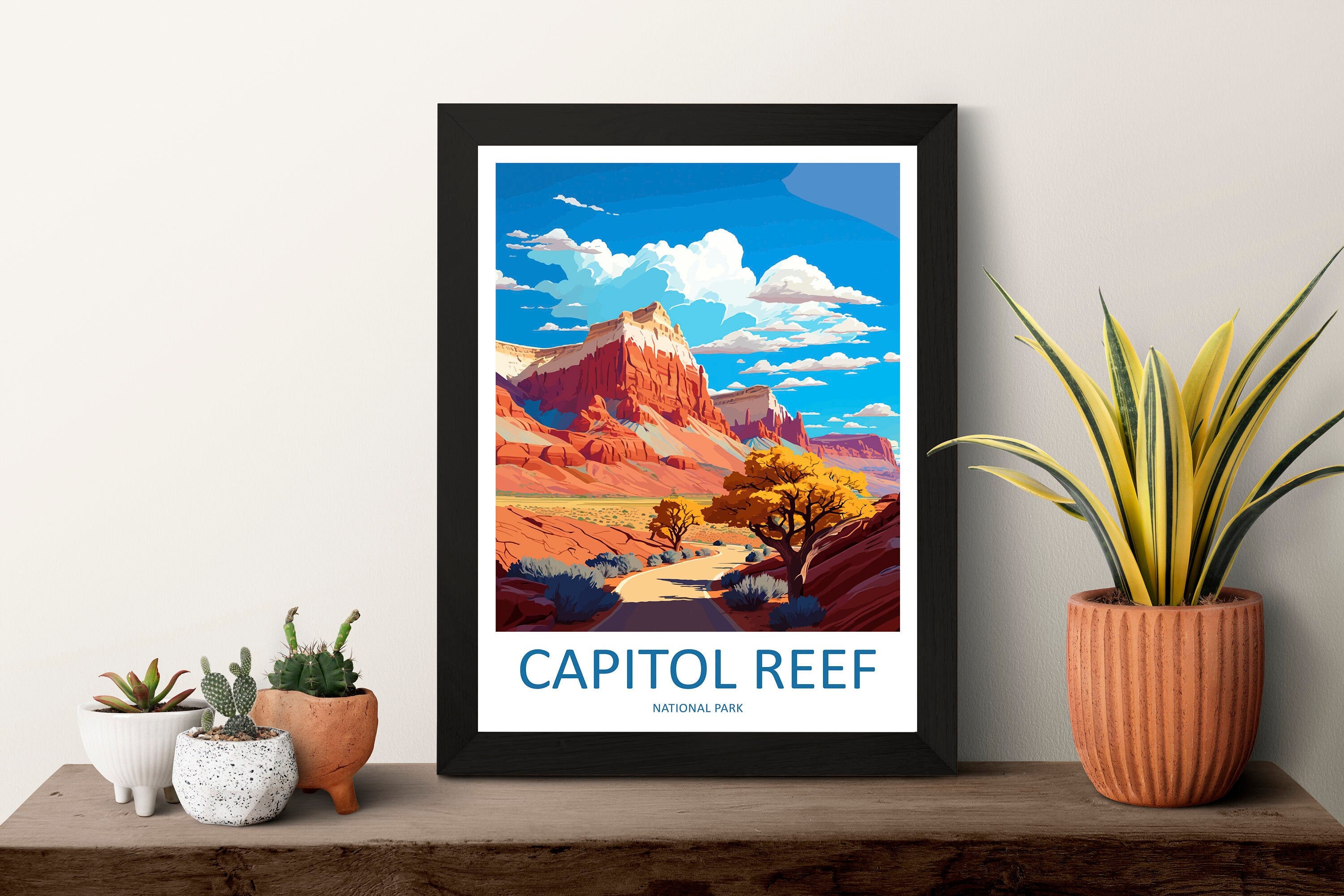 Capitol Reef National Park Travel Print