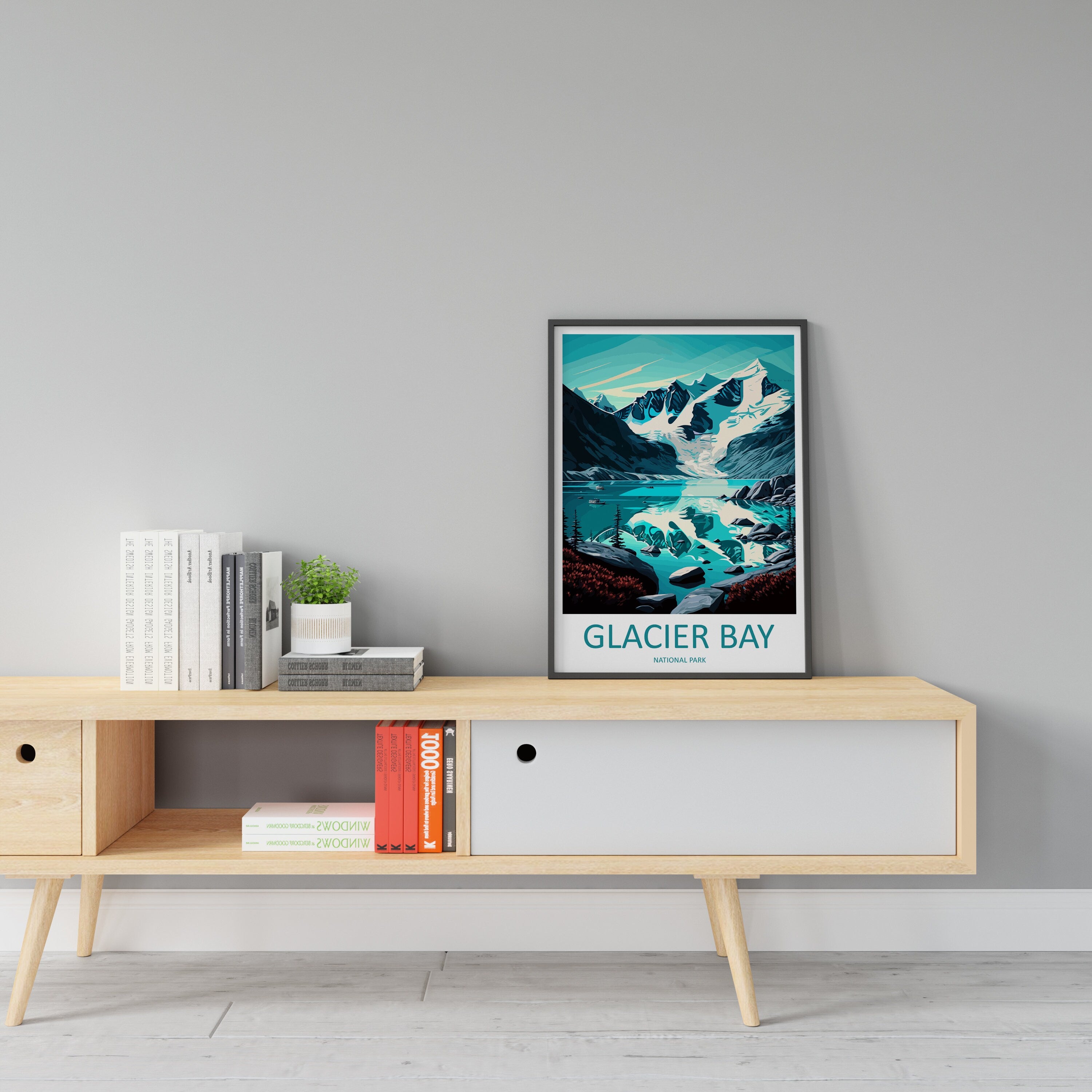 Glacier Bay National Park Travel Print