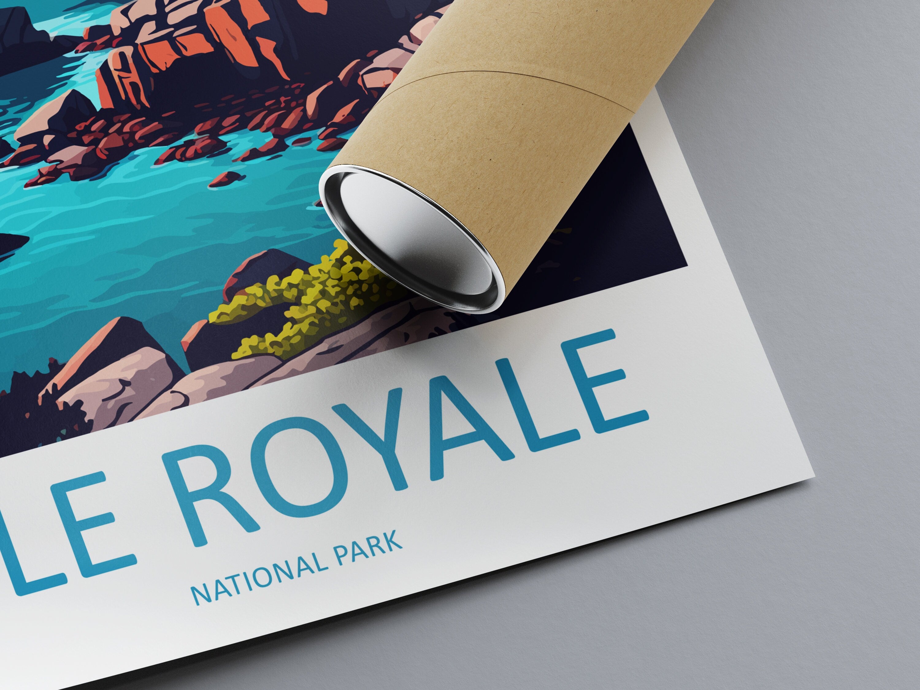 Isle Royale National Park Travel Print