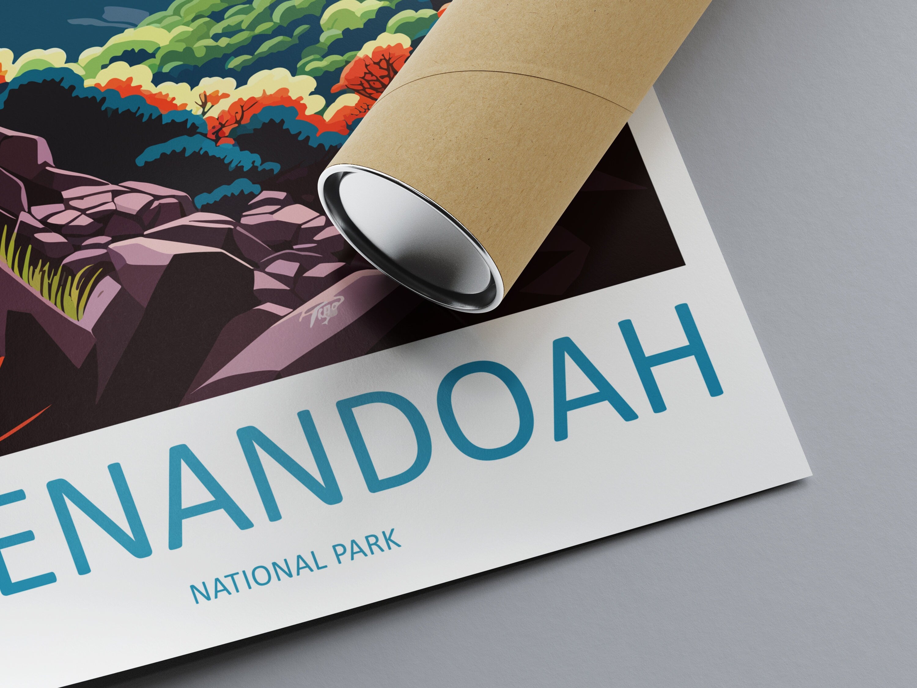 Shenandoah National Park Travel Print