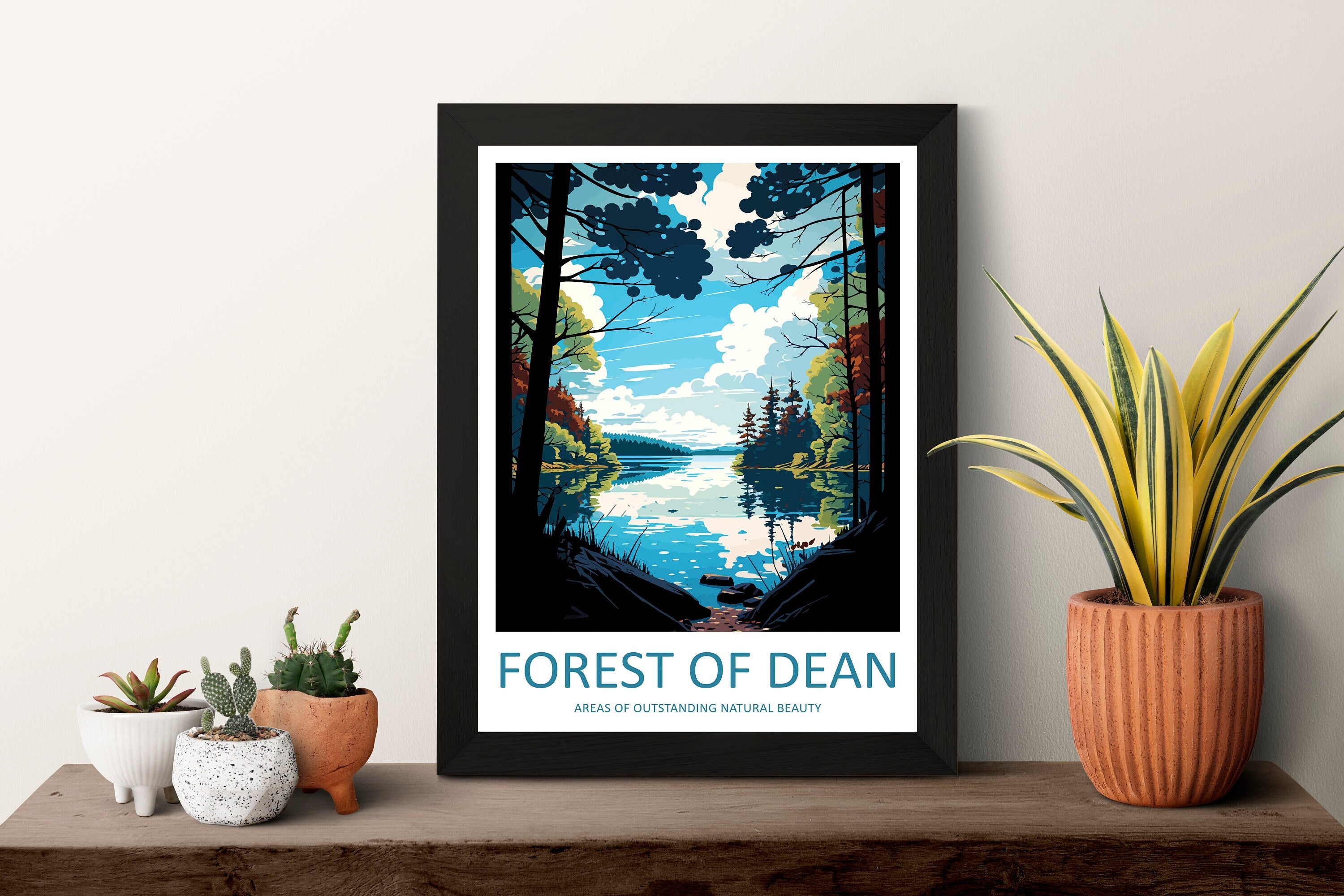 Forest Of Dean Travel Print