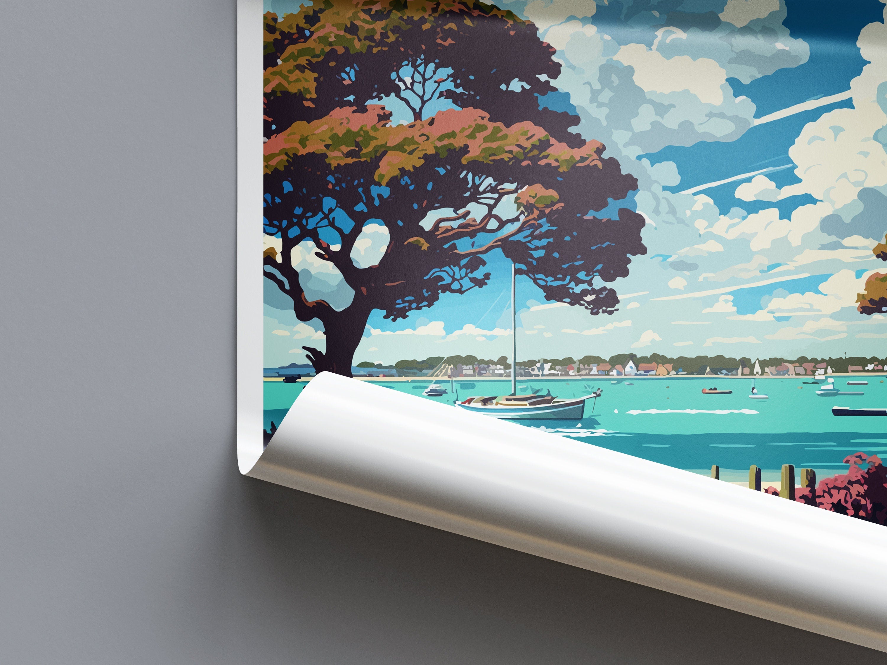 Chichester Harbour Travel Print