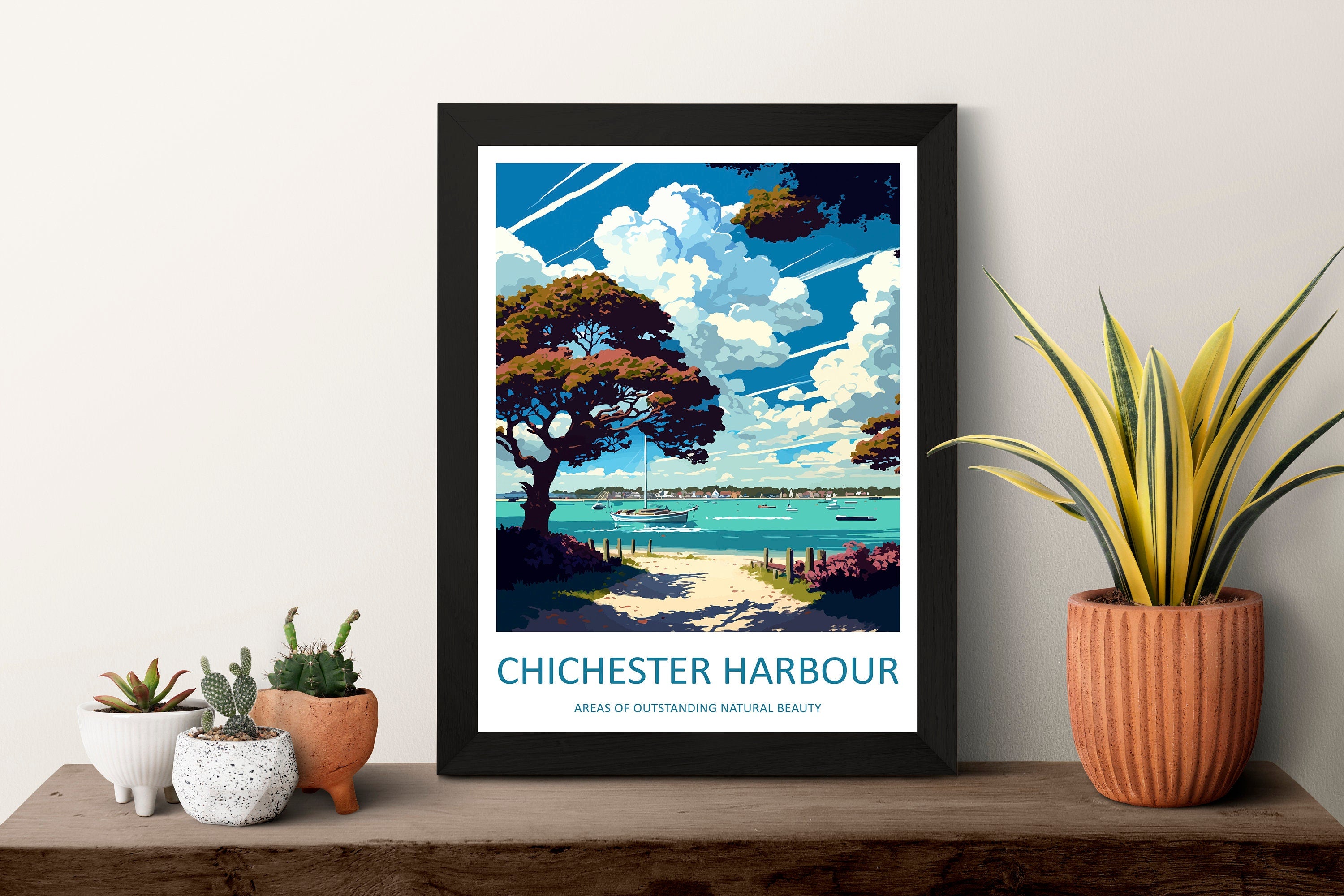 Chichester Harbour Travel Print