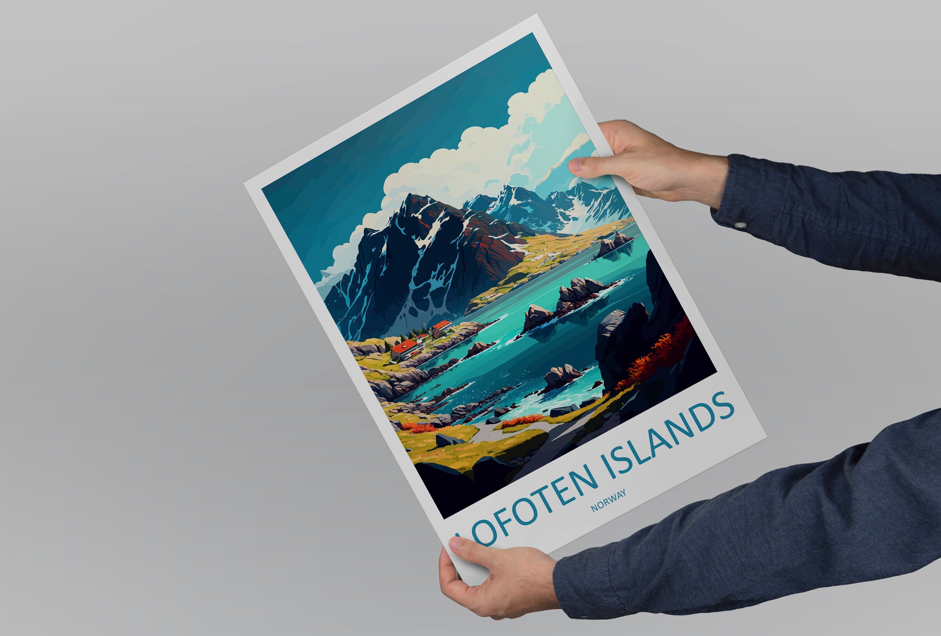 Lofoten Islands Travel Print