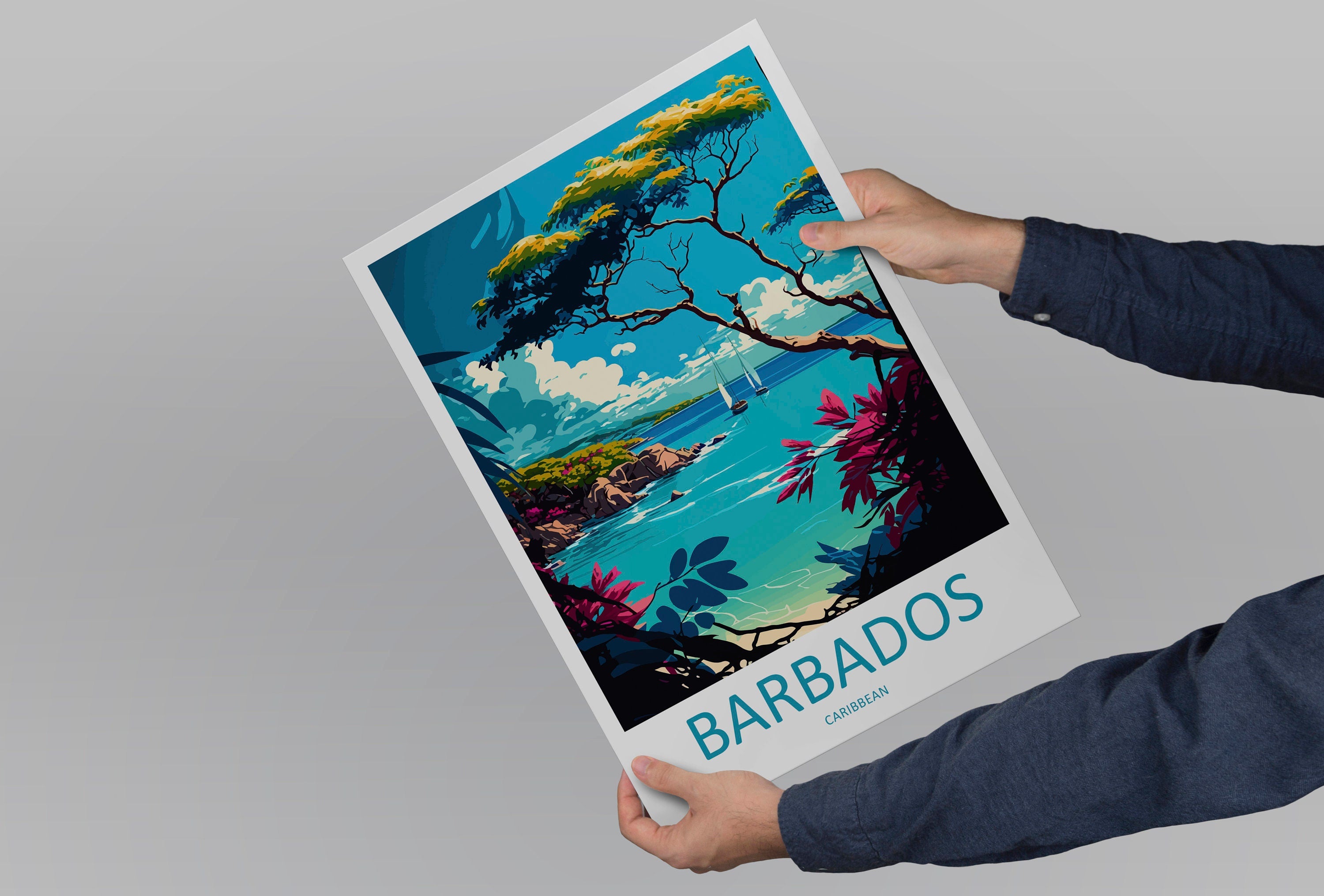 Barbados Travel Print